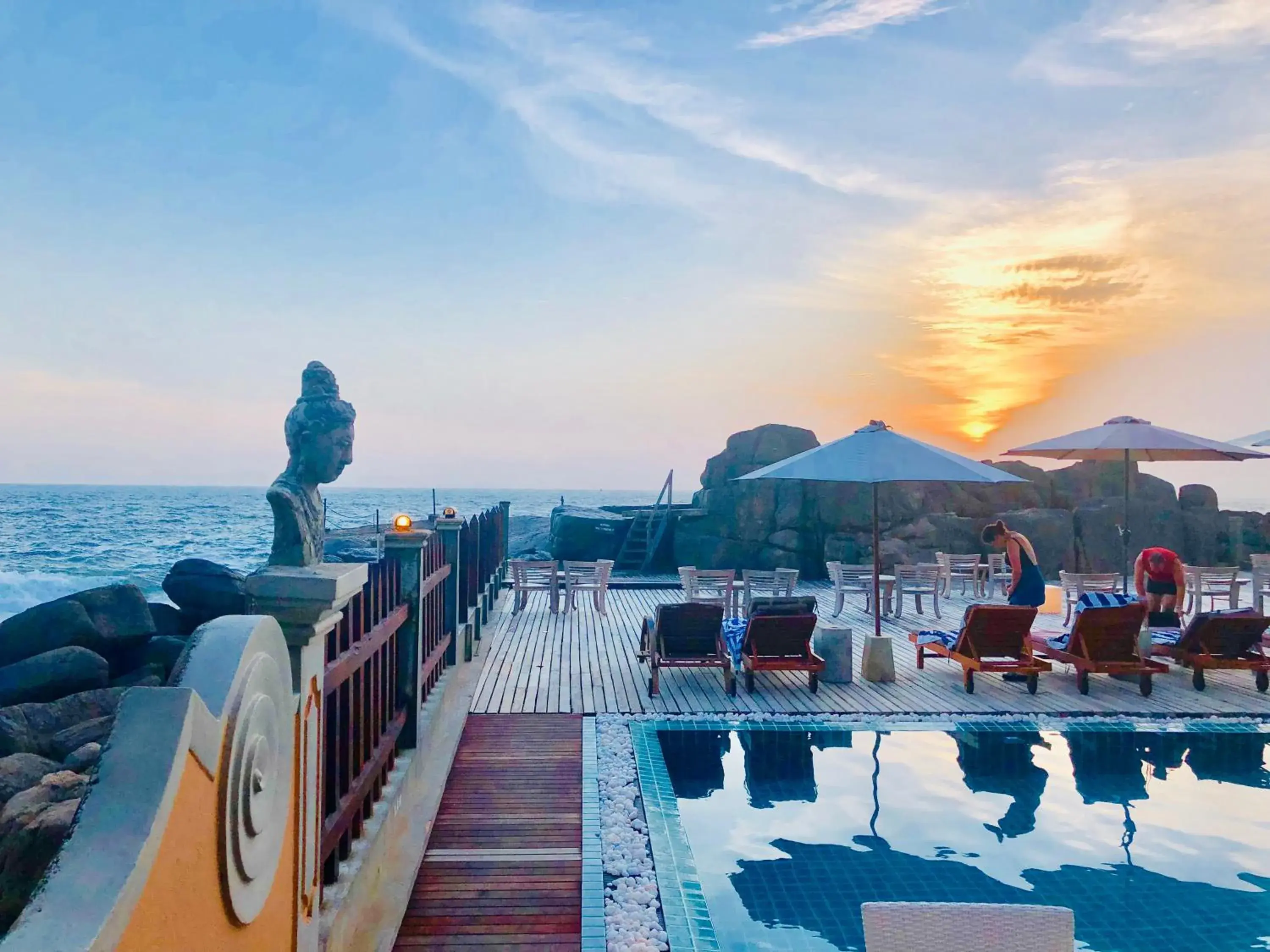 Sea view in Thaproban Pavilion Resort and Spa Sea view in Thaproban Pavilion Resort and Spa