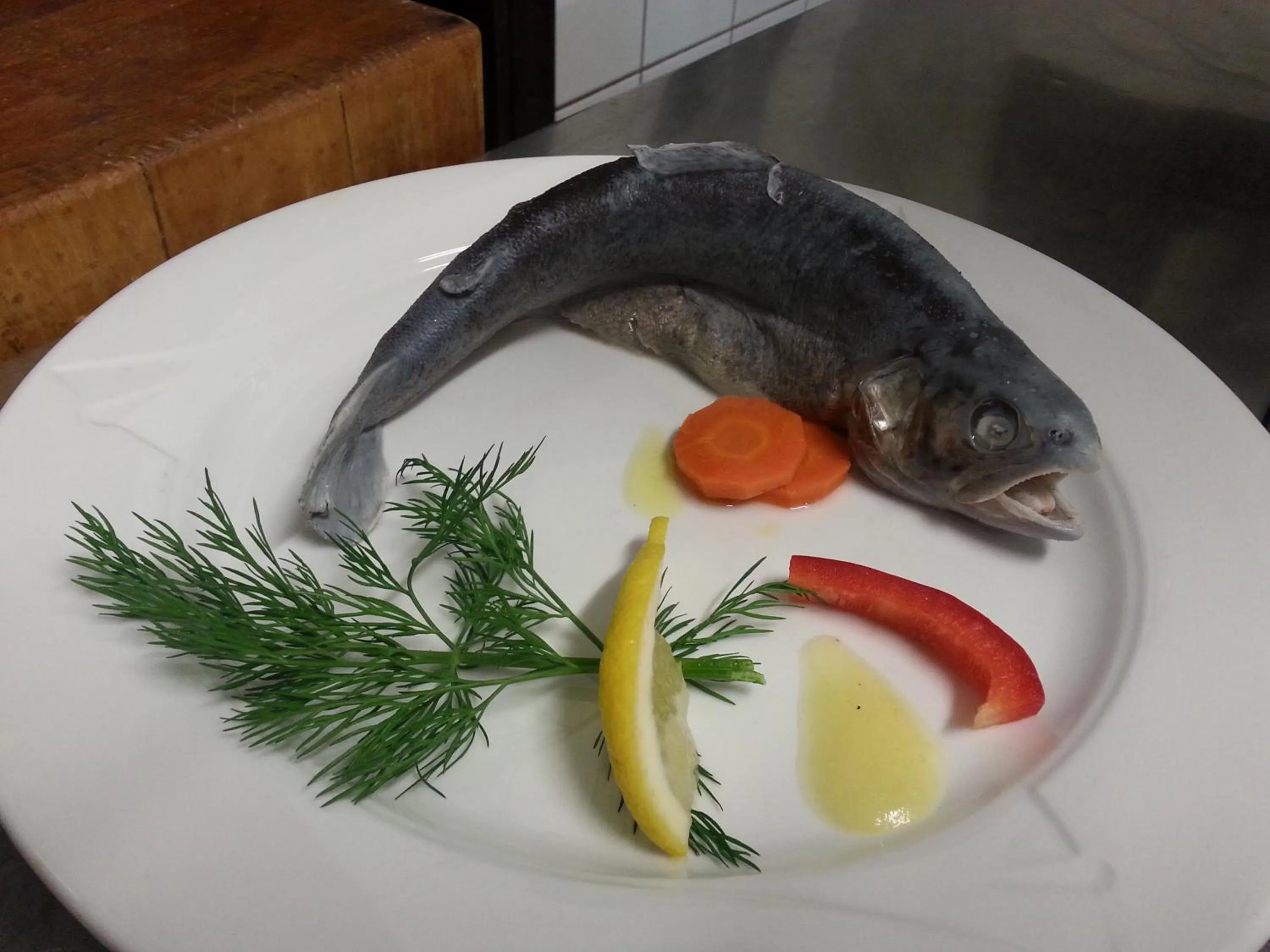 Food close-up in Hotel Restaurant Zunftstube