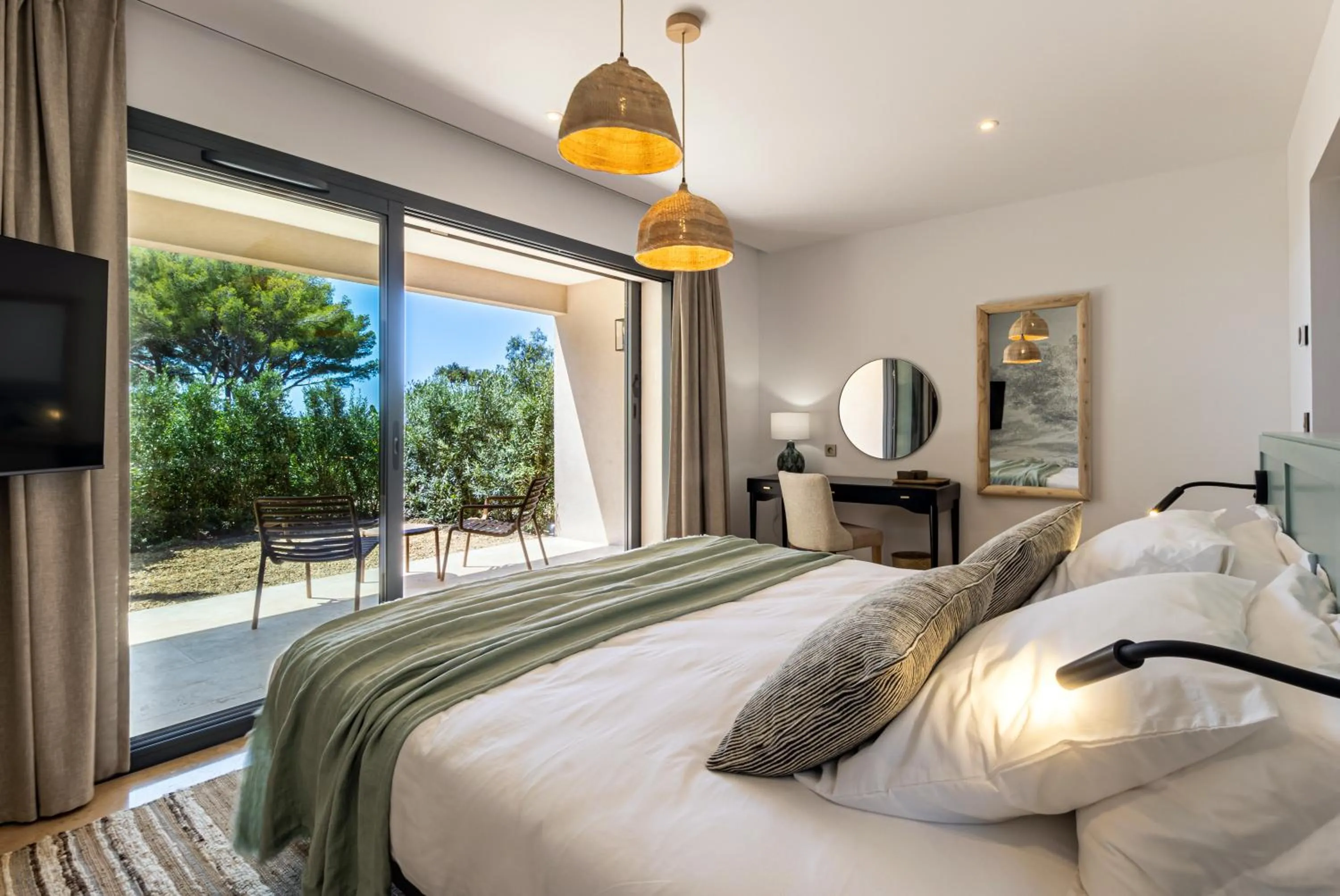 Bed in Le Refuge - Gigaro Lodges