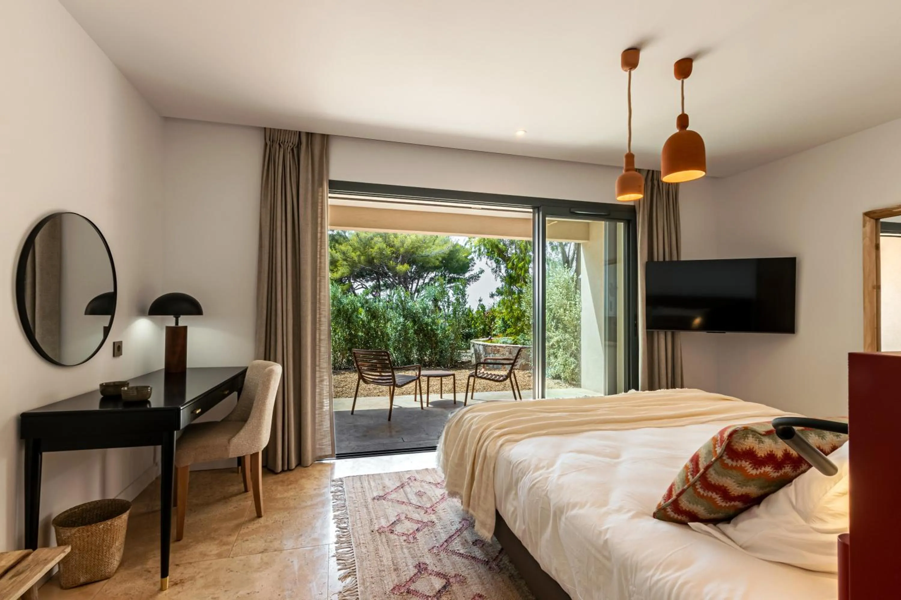 Bed in Le Refuge - Gigaro Lodges