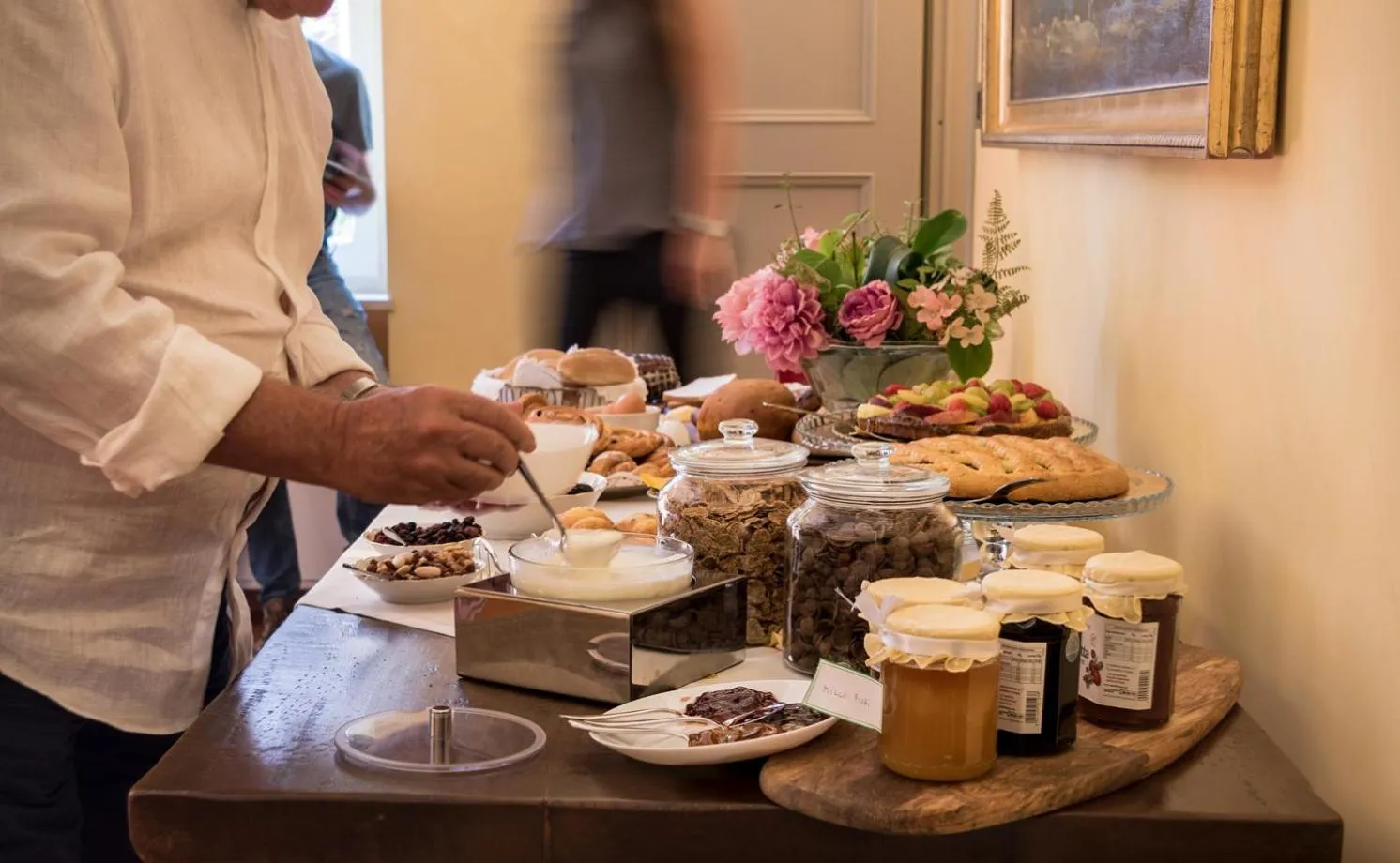 Food and drinks in Brunelli B&B