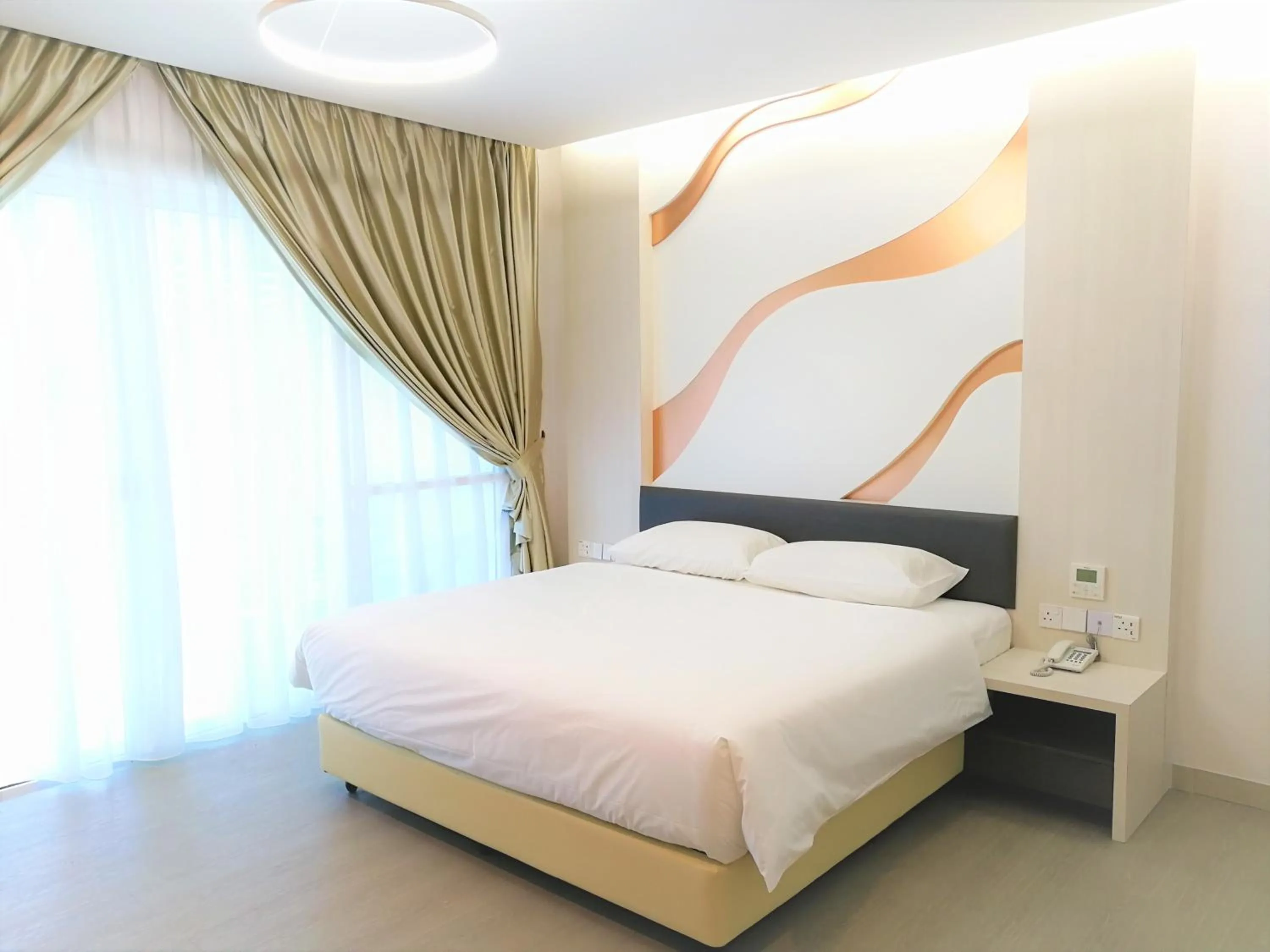 Bed in Legacy Hotel Ipoh