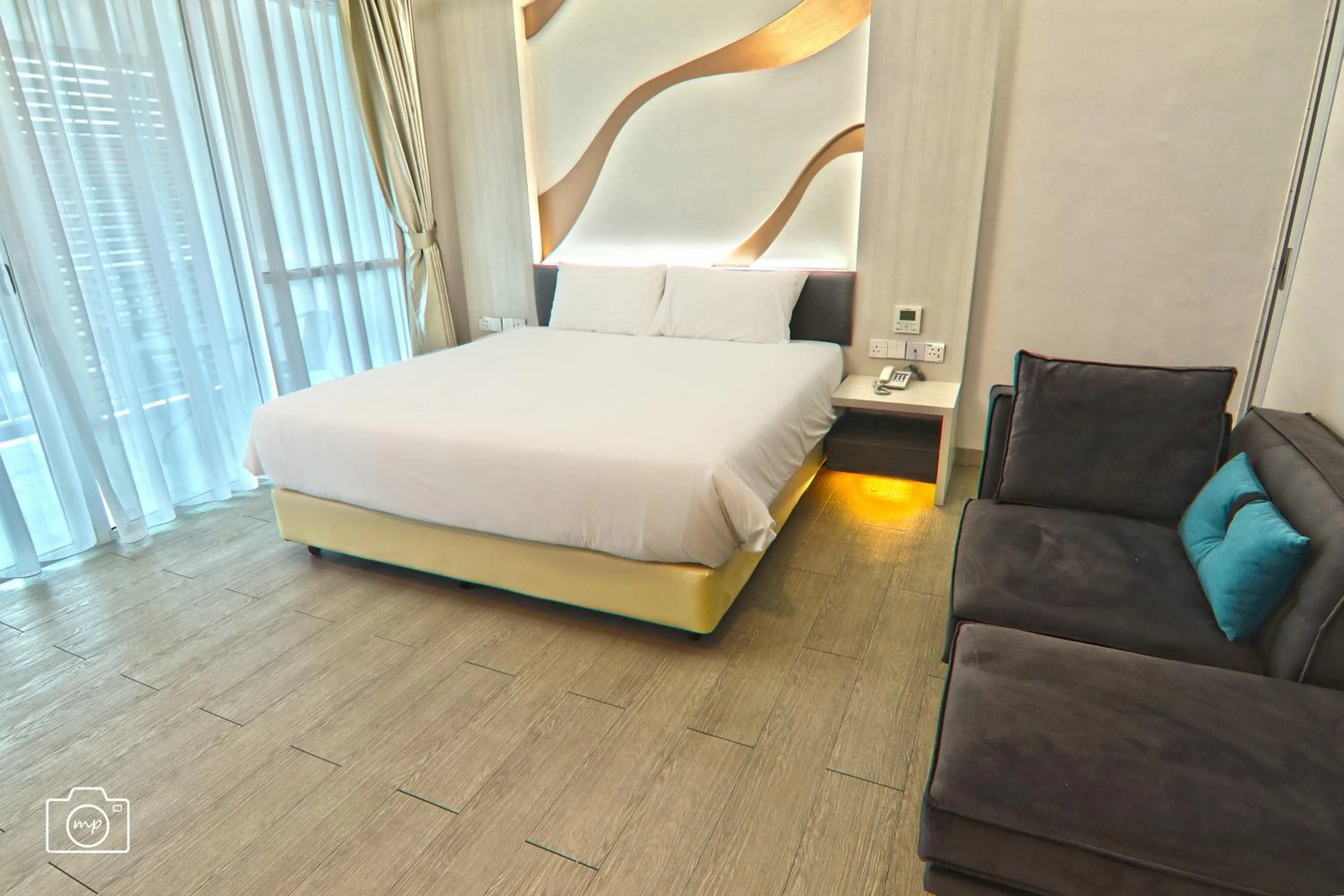 Bed in Legacy Hotel Ipoh