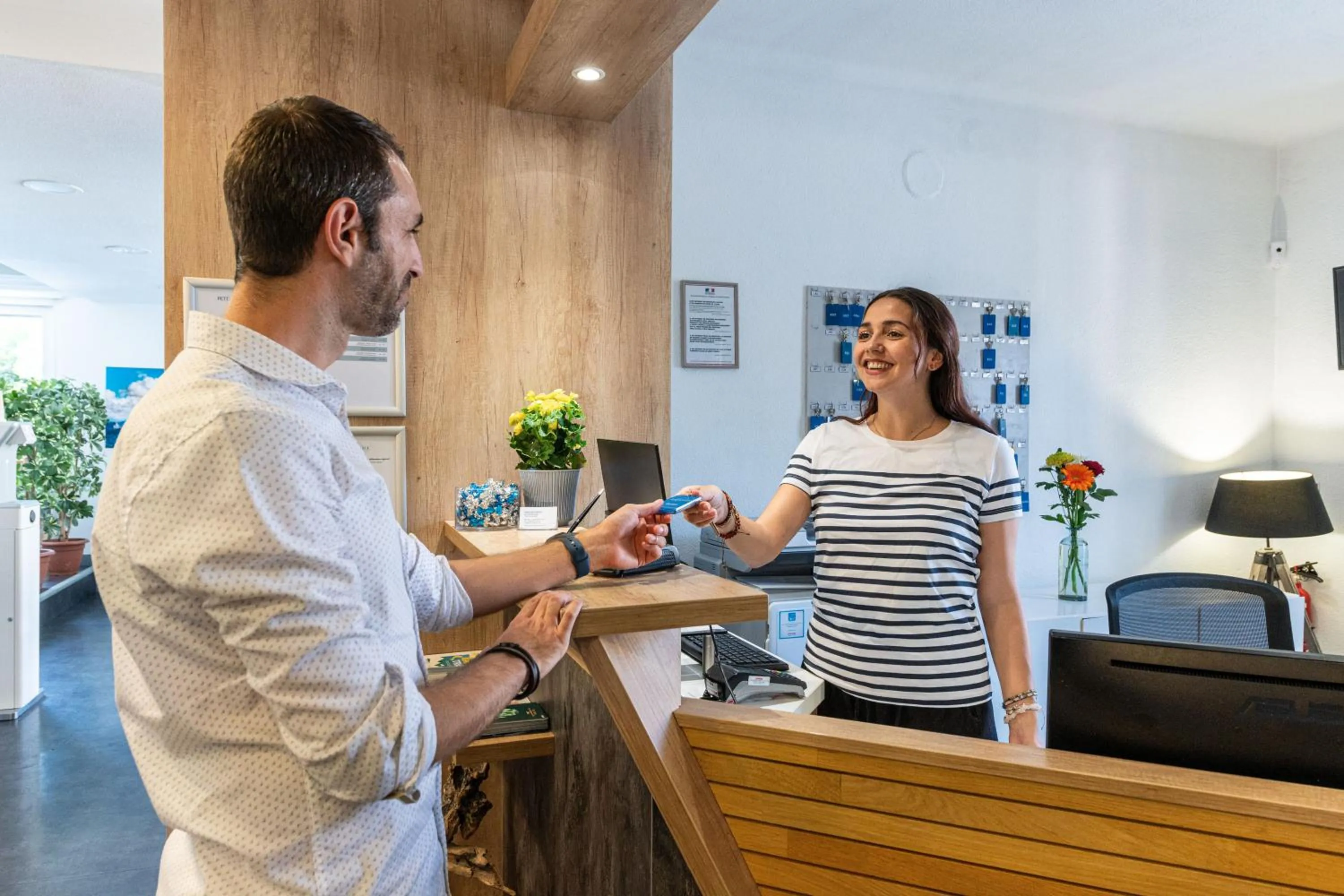 Lobby or reception in Zenitude Evian Les Terrasses du Lac, an Ascend Collection Hotel