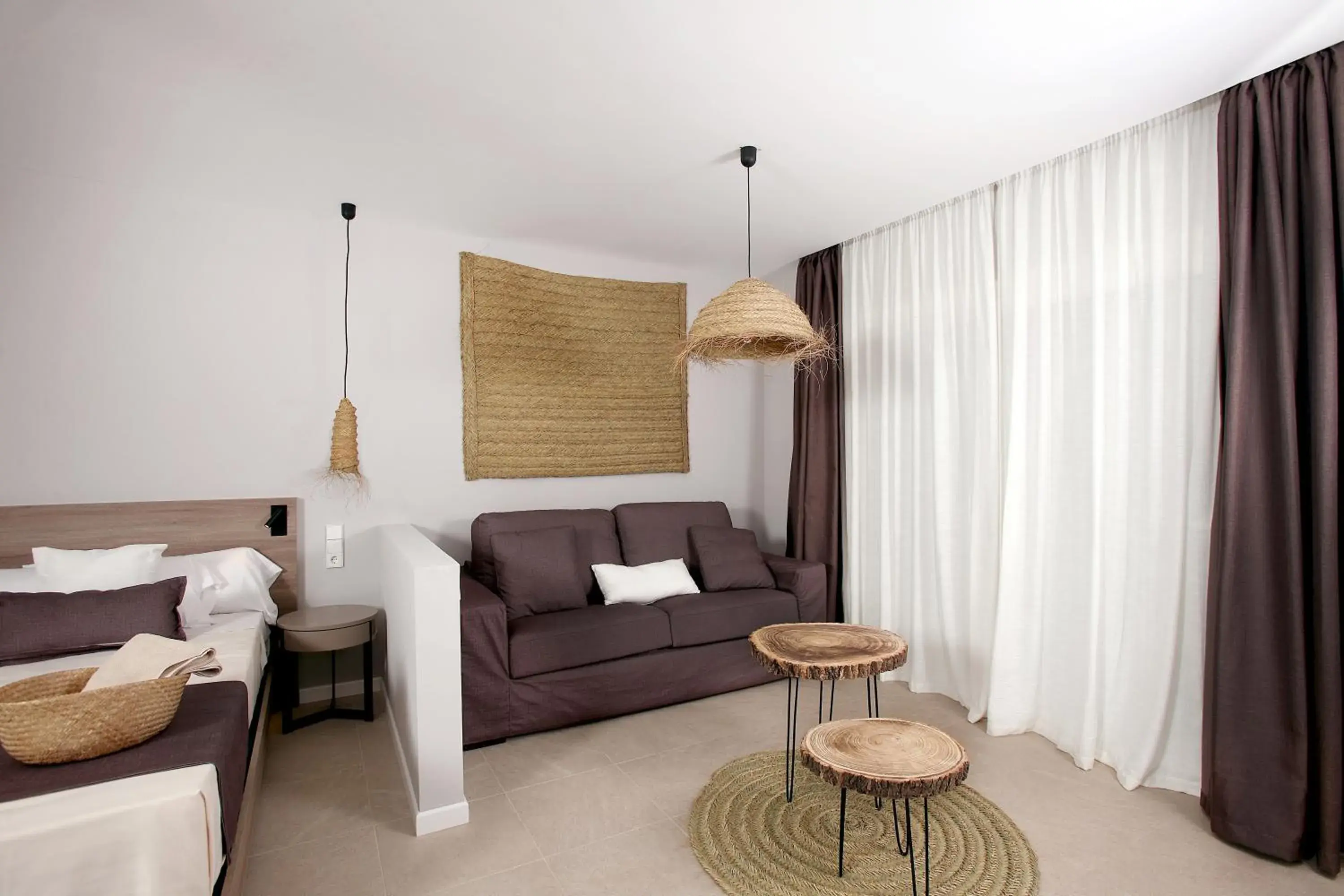 Living room, Bed in Eques Petit Resort Living room, Bed in Eques Petit Resort