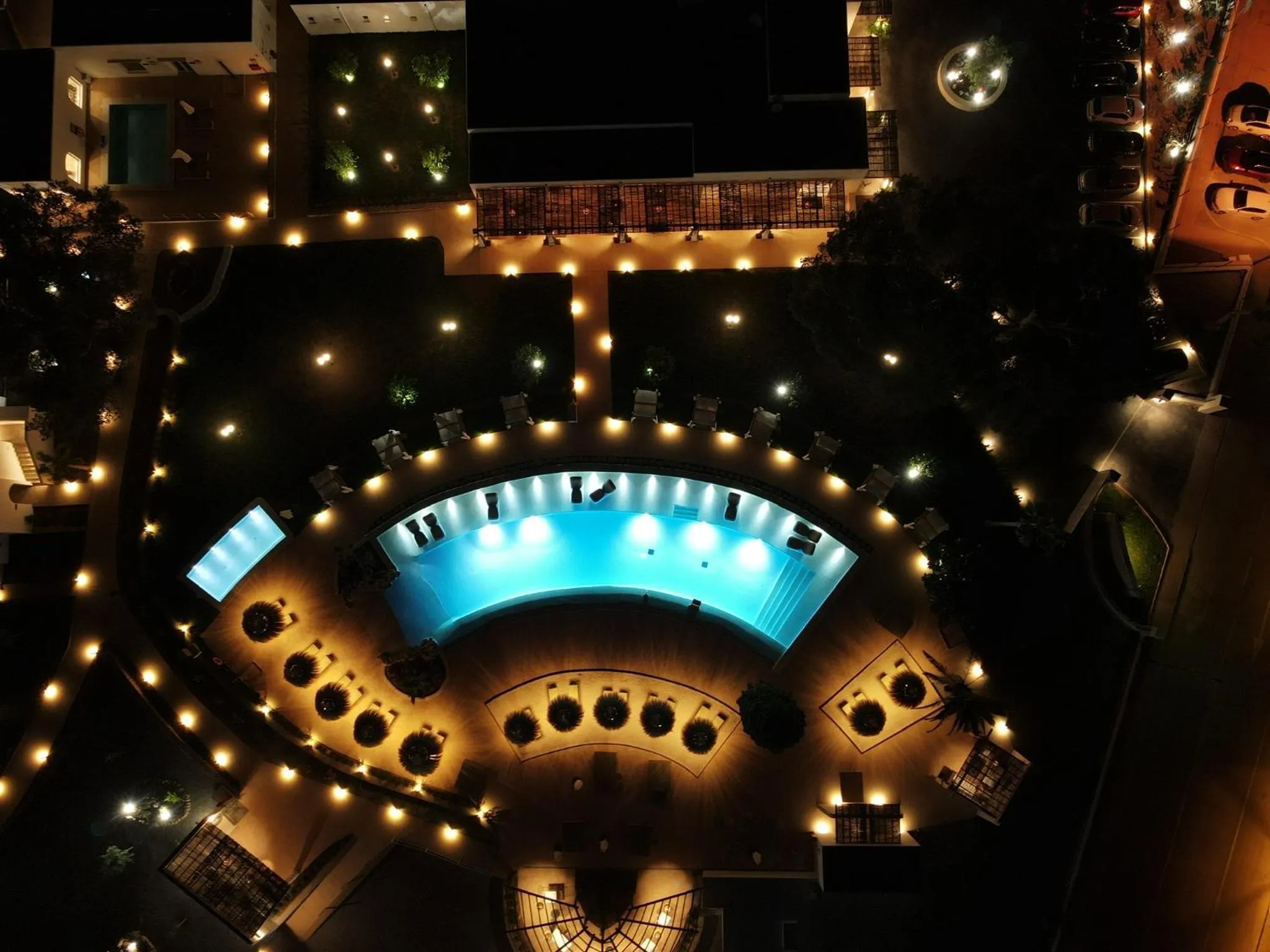 Pool view in Eques Petit Resort