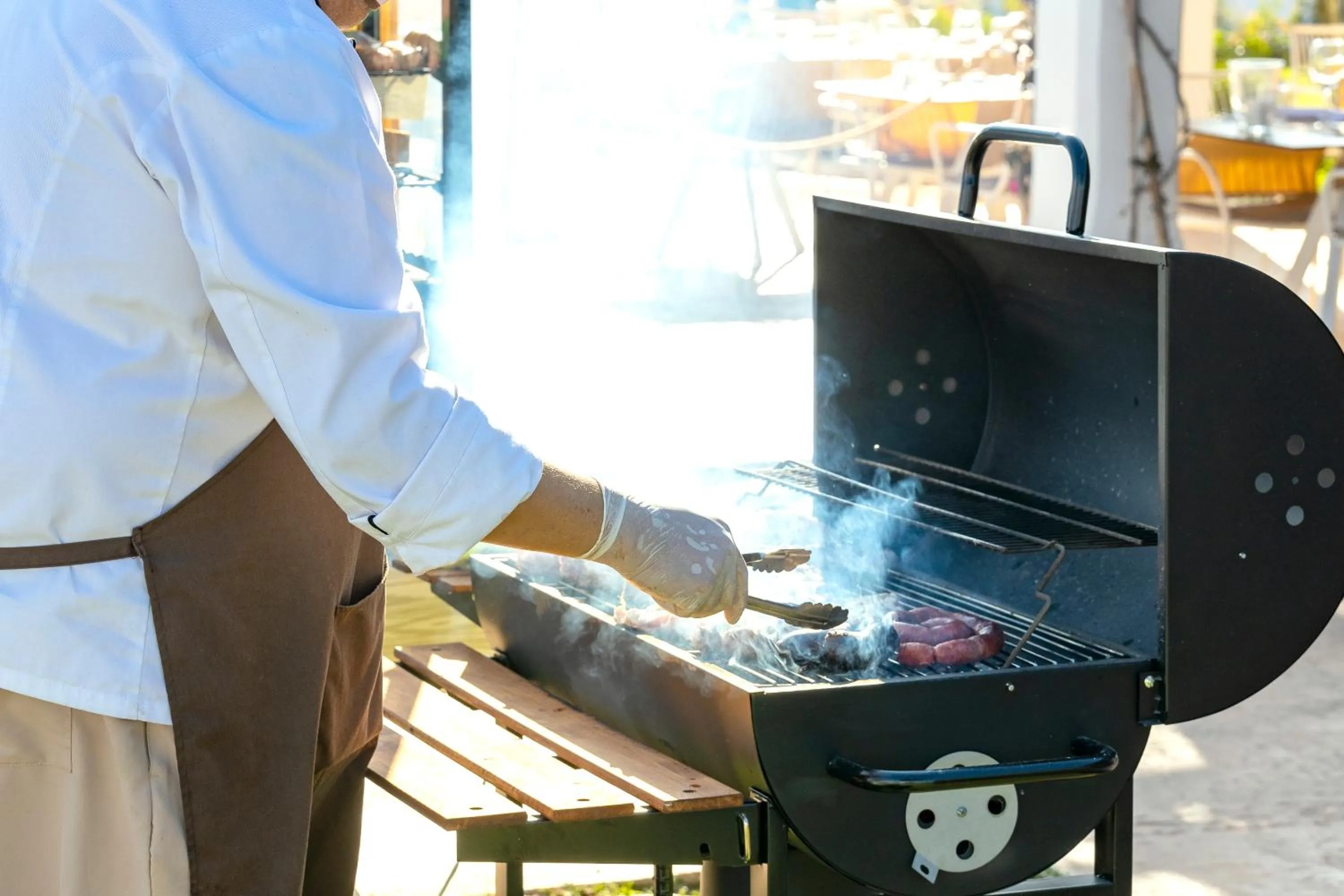 BBQ facilities in Eques Petit Resort