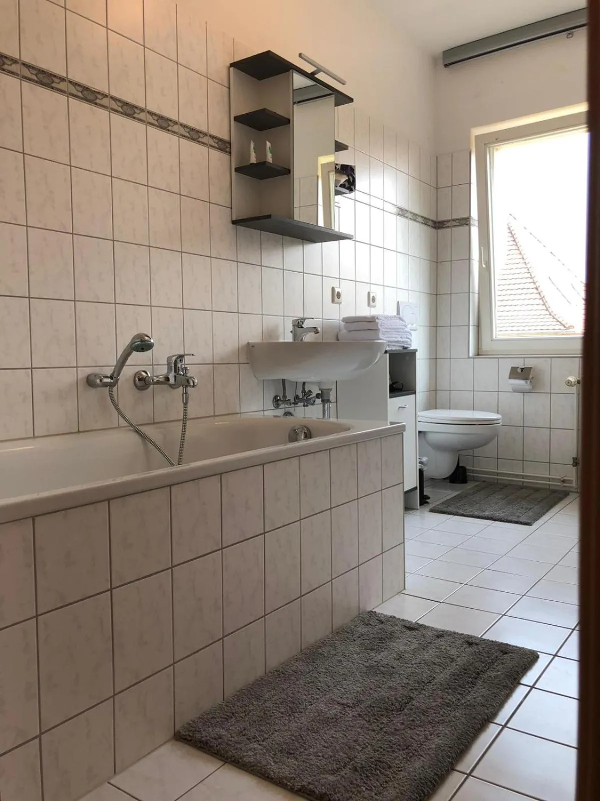 Bathroom in Viadrina Rooms & Apartments Frankfurt-Oder am Park im Zentrum