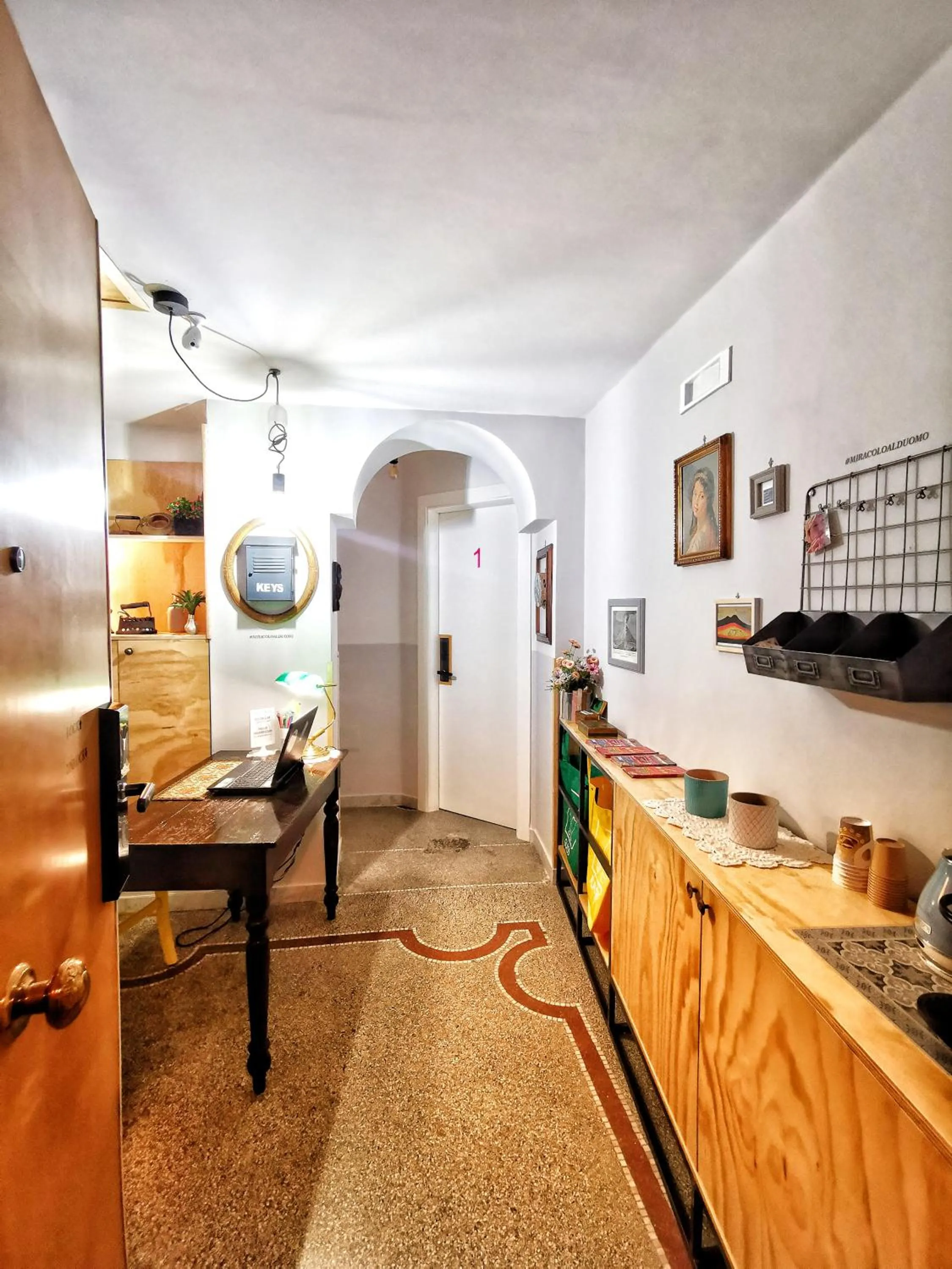 Lobby or reception in Miracolo al Duomo Smart Accomodations