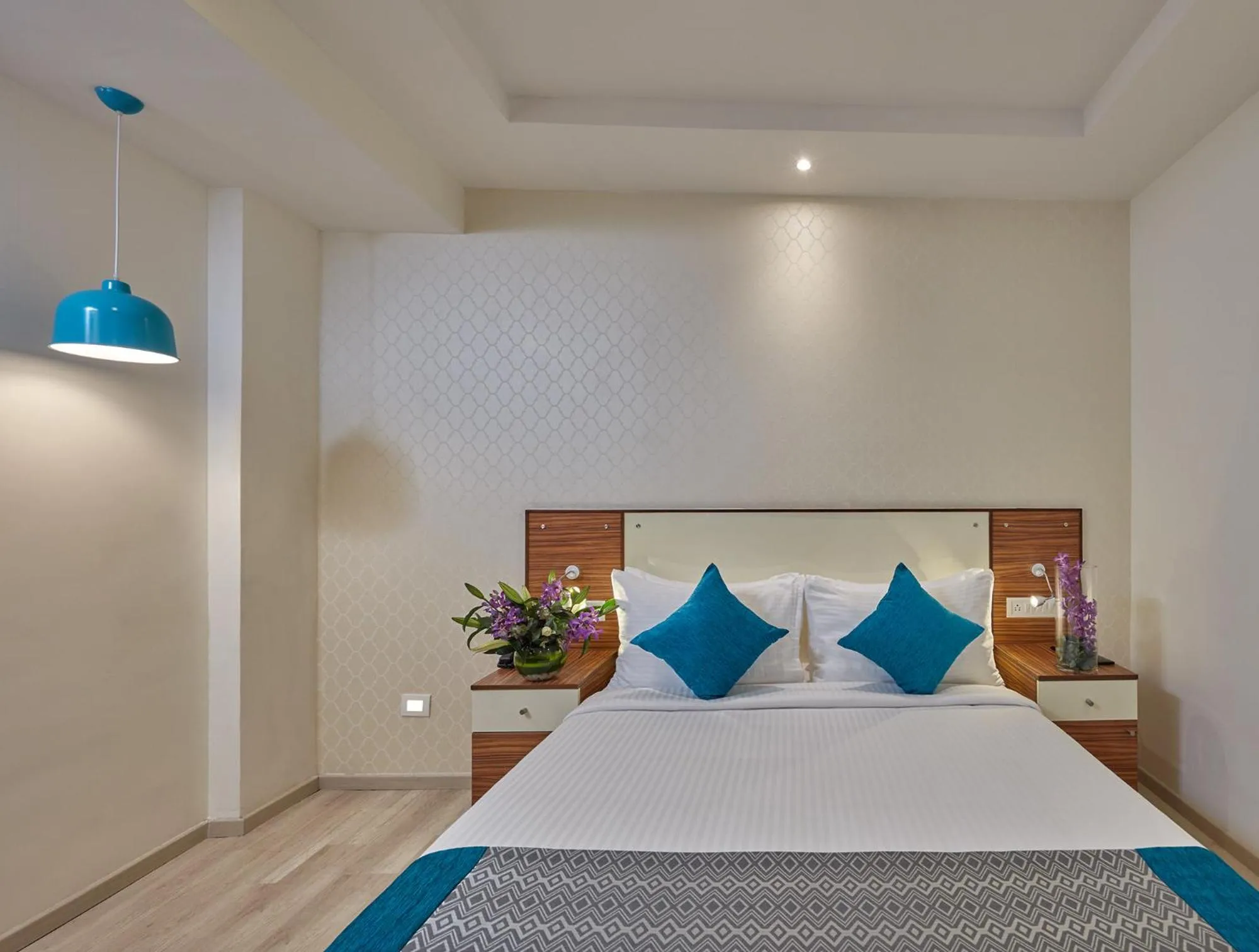 Bed in Regenta Inn Indiranagar by Royal Orchid Hotels