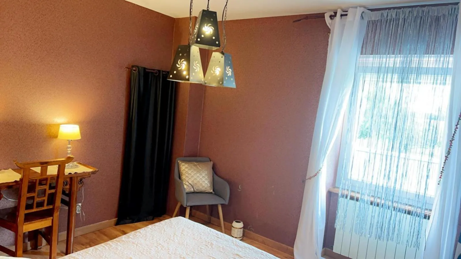 Bed in Domaine de la Borde