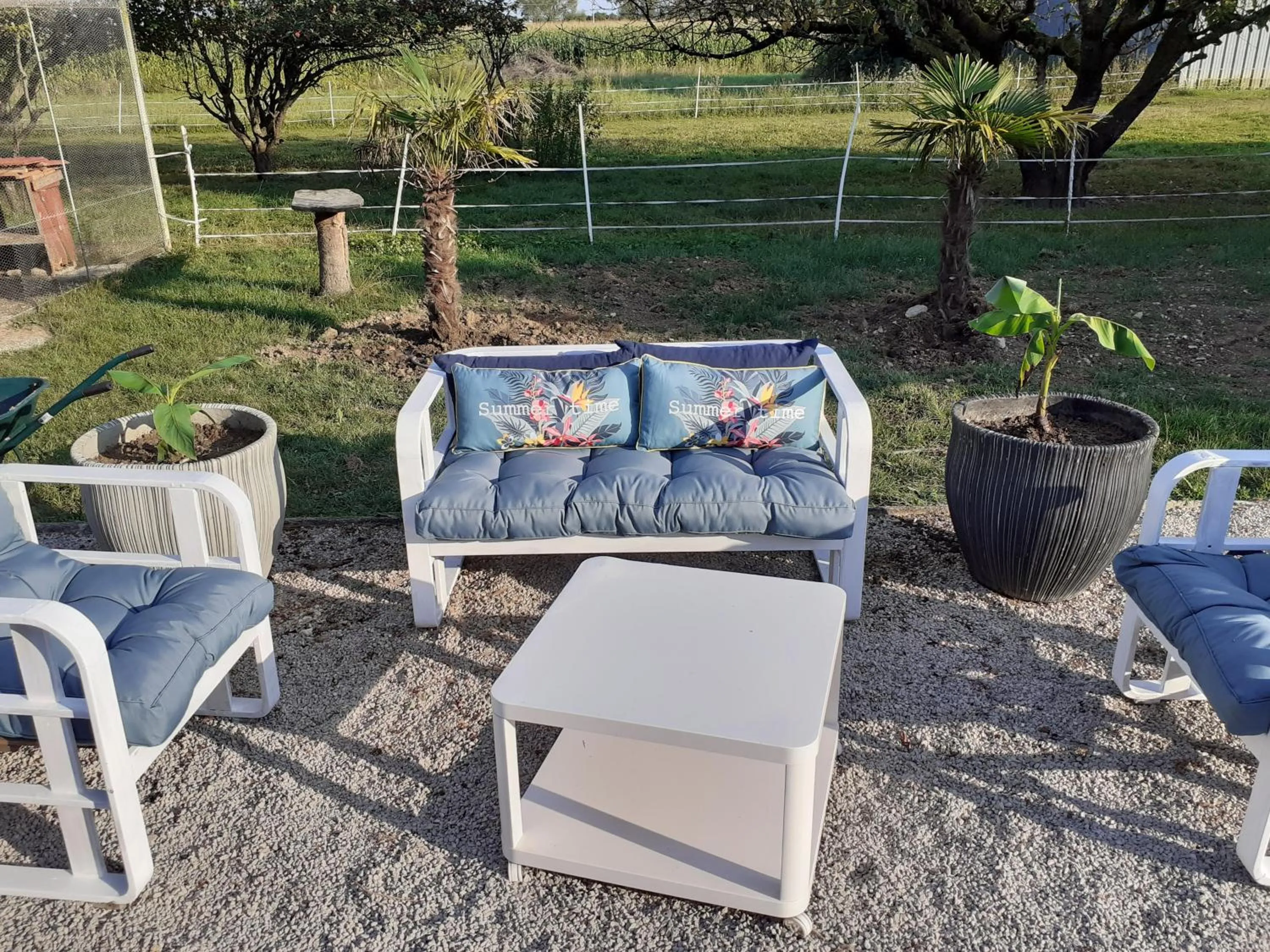 Patio in Domaine de la Borde