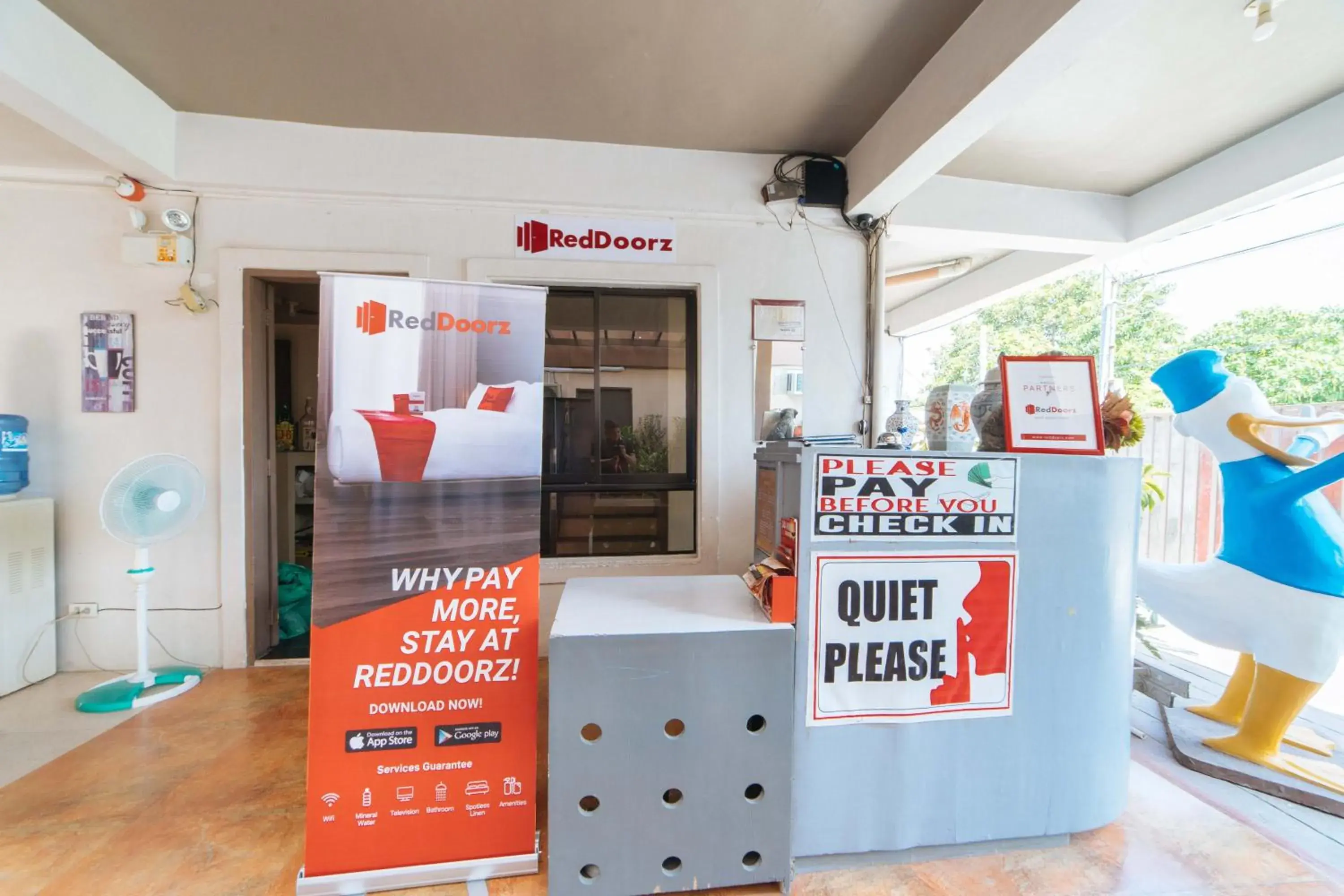 Lobby or reception in RedDoorz @ Aparente Gensan Lobby or reception in RedDoorz @ Aparente Gensan