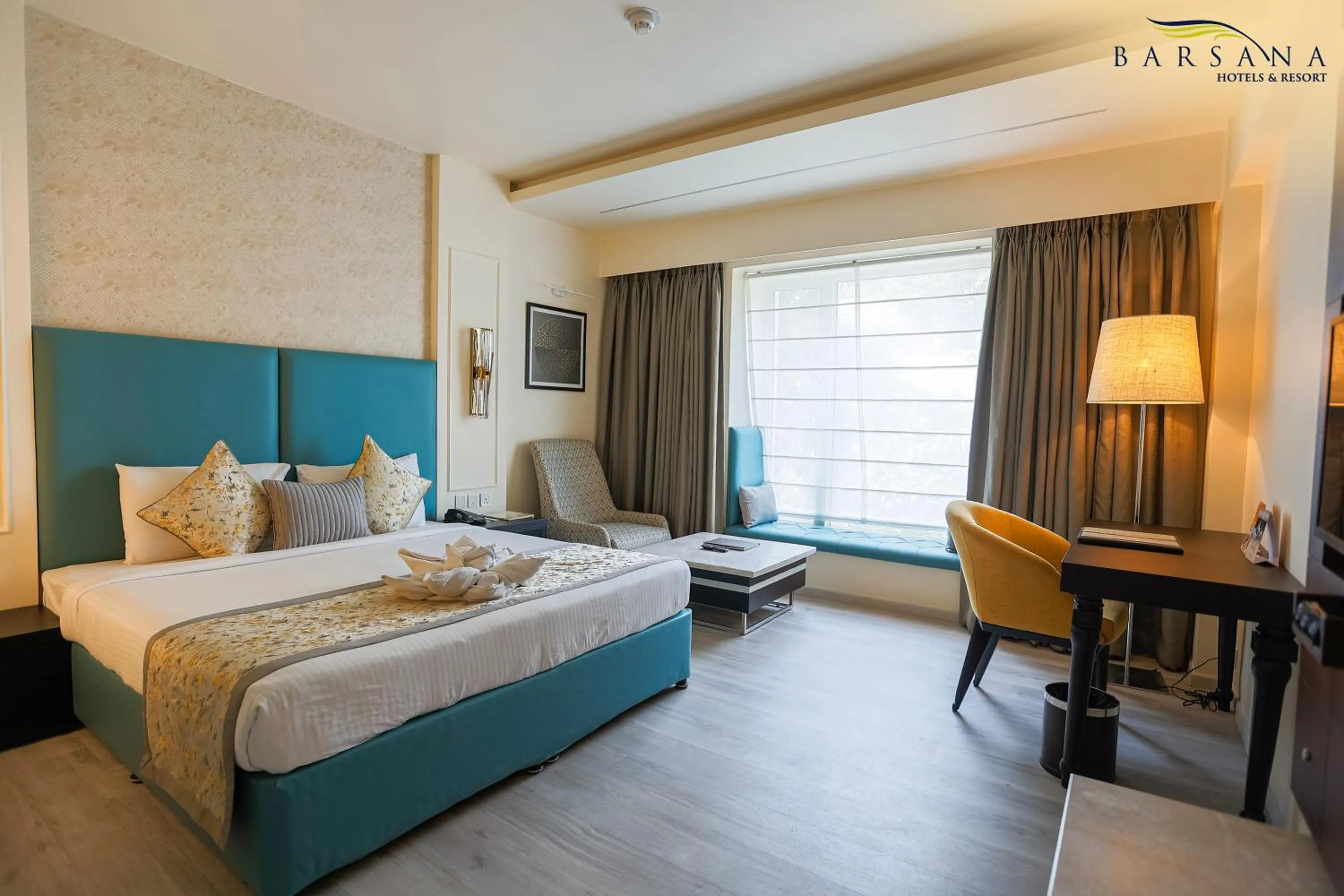 Bedroom, Bed in Barsana Hotel & Resort Siliguri