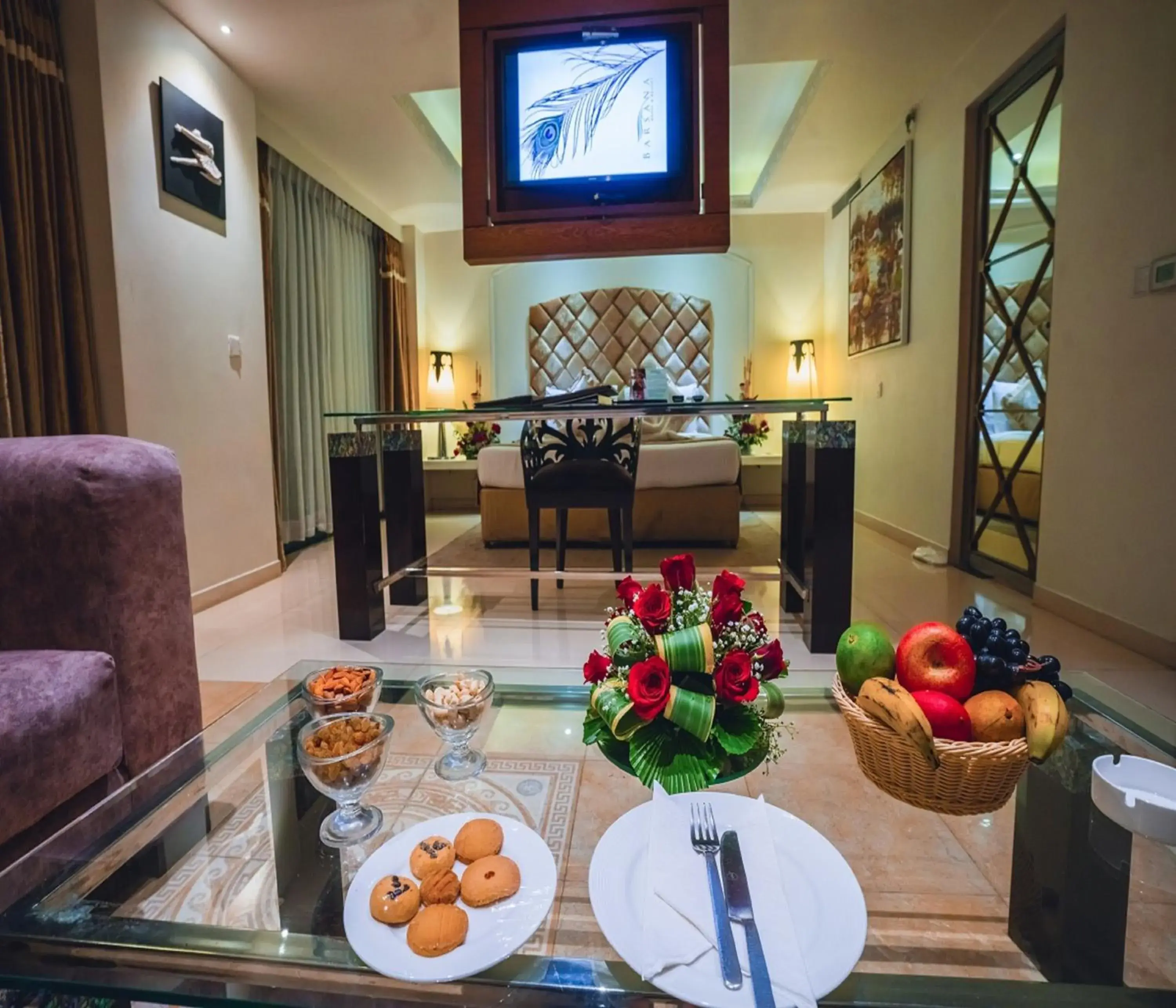 Living room in Barsana Hotel & Resort Siliguri Living room in Barsana Hotel & Resort Siliguri