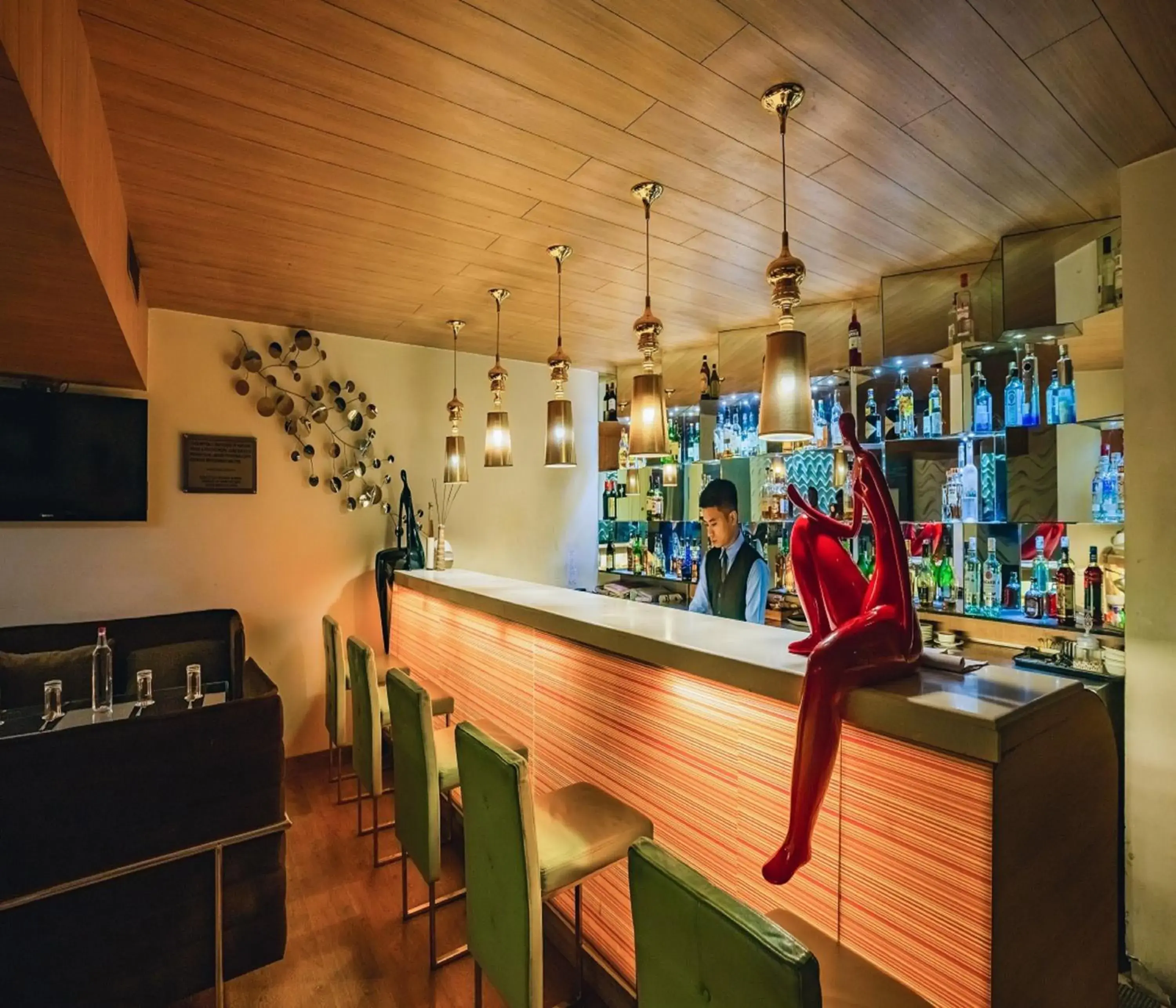 Lounge or bar in Barsana Hotel & Resort Siliguri Lounge or bar in Barsana Hotel & Resort Siliguri