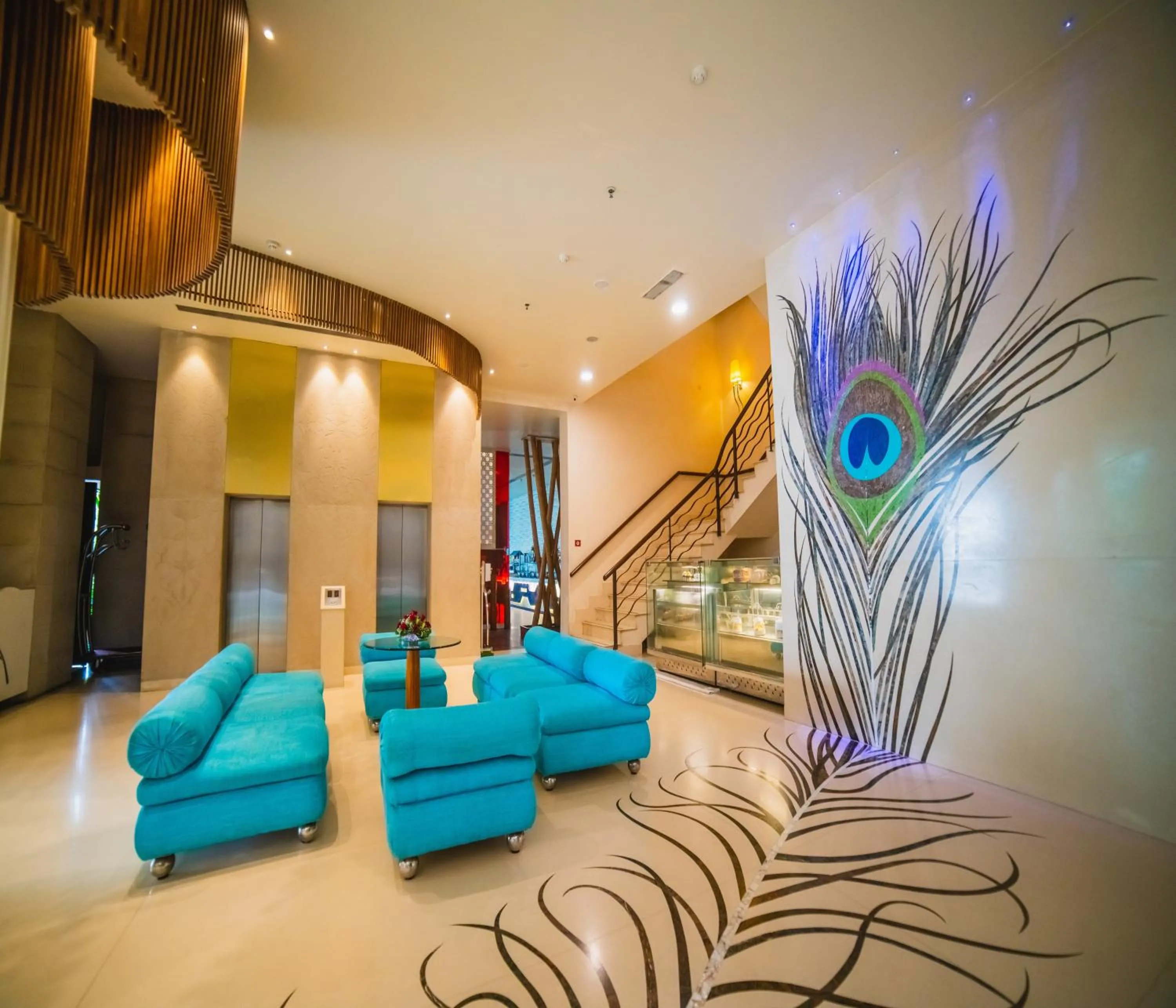 Seating area in Barsana Hotel & Resort Siliguri