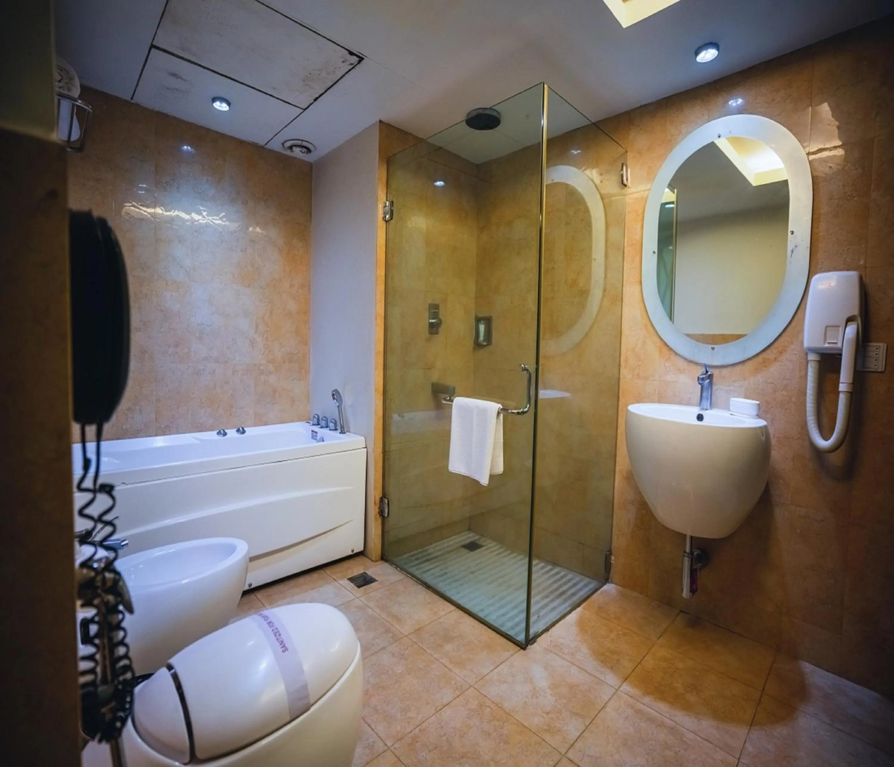 Bathroom in Barsana Hotel & Resort Siliguri