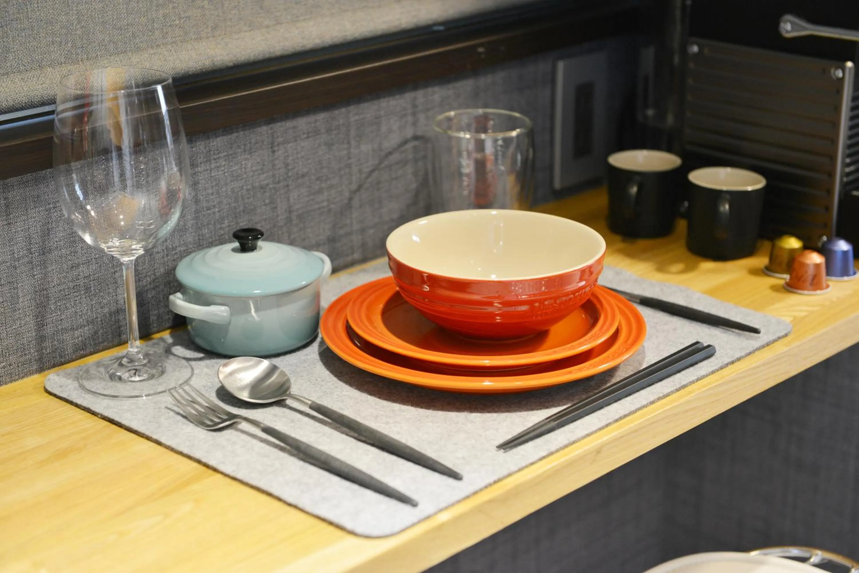 Coffee/tea facilities in Real Life Meguro River