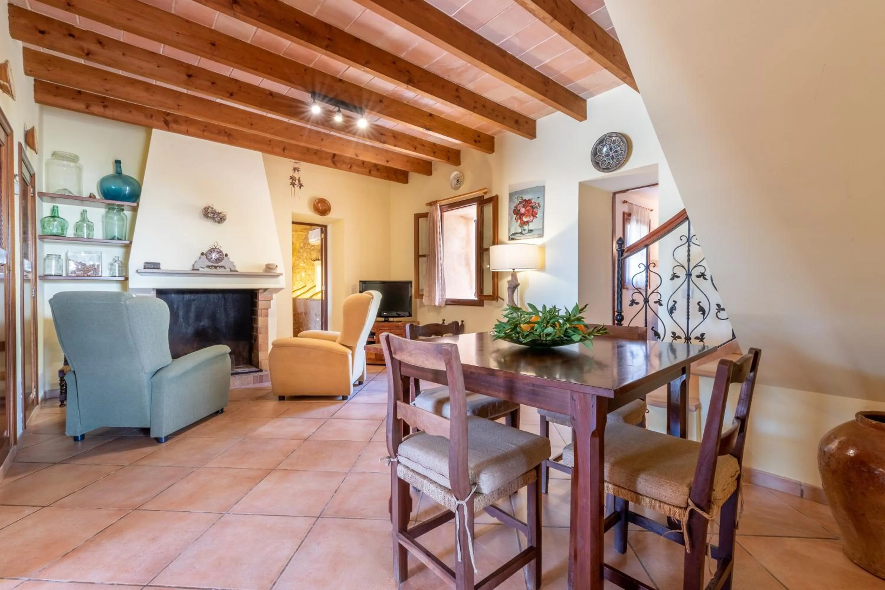 Living room in Son Xigala