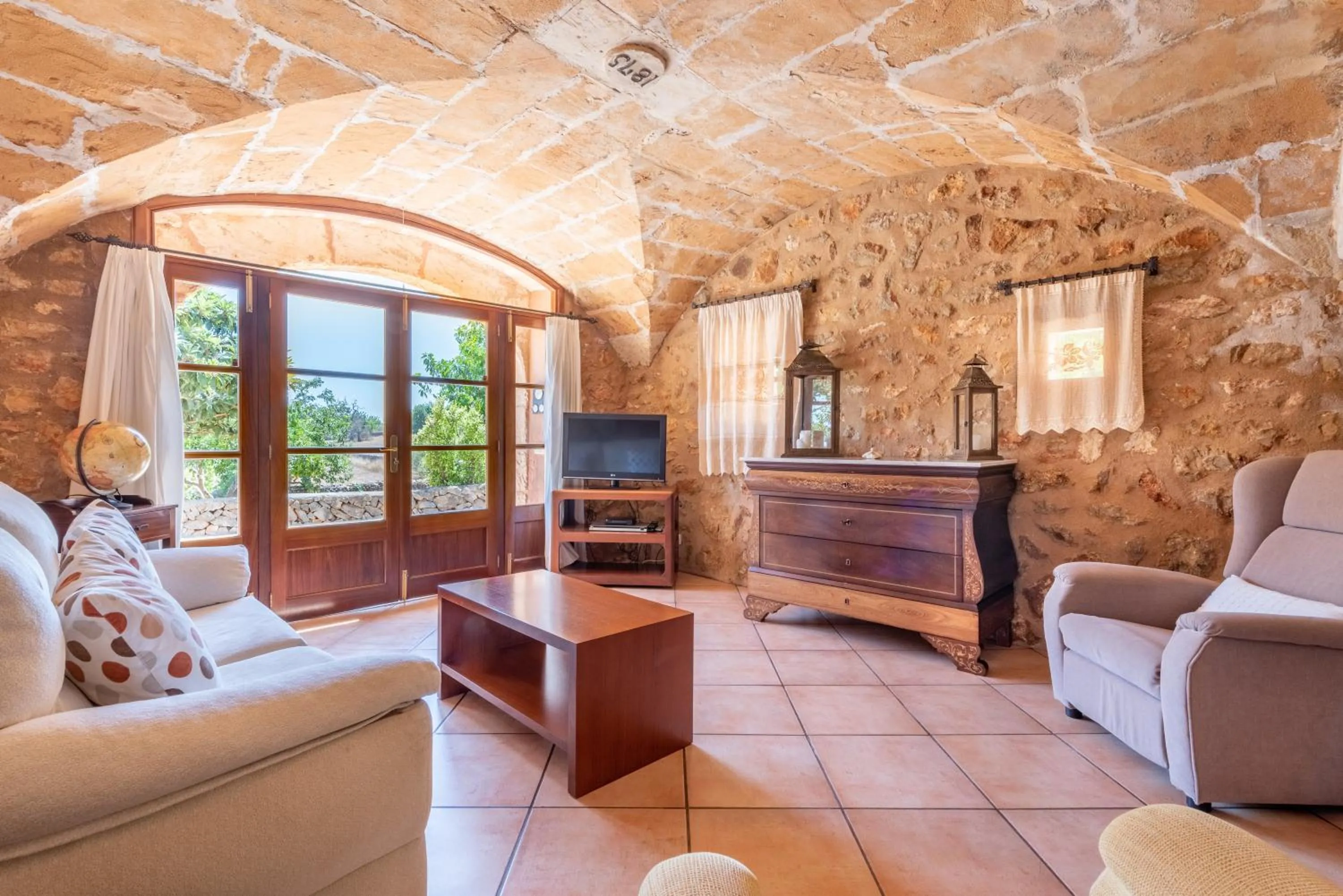 Living room in Son Xigala