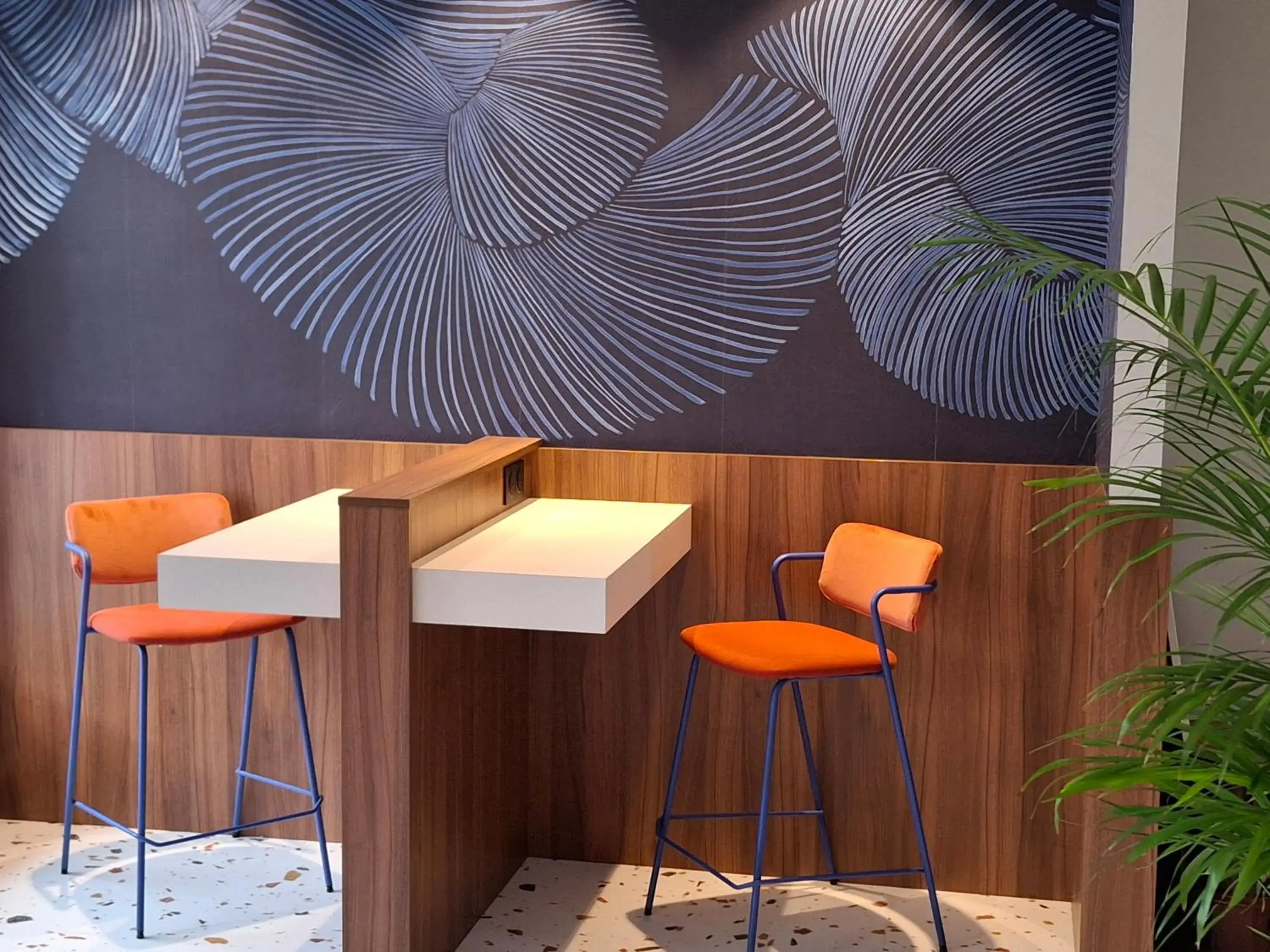 Lobby or reception in Logis REX HOTEL Lorient Lobby or reception in Logis REX HOTEL Lorient