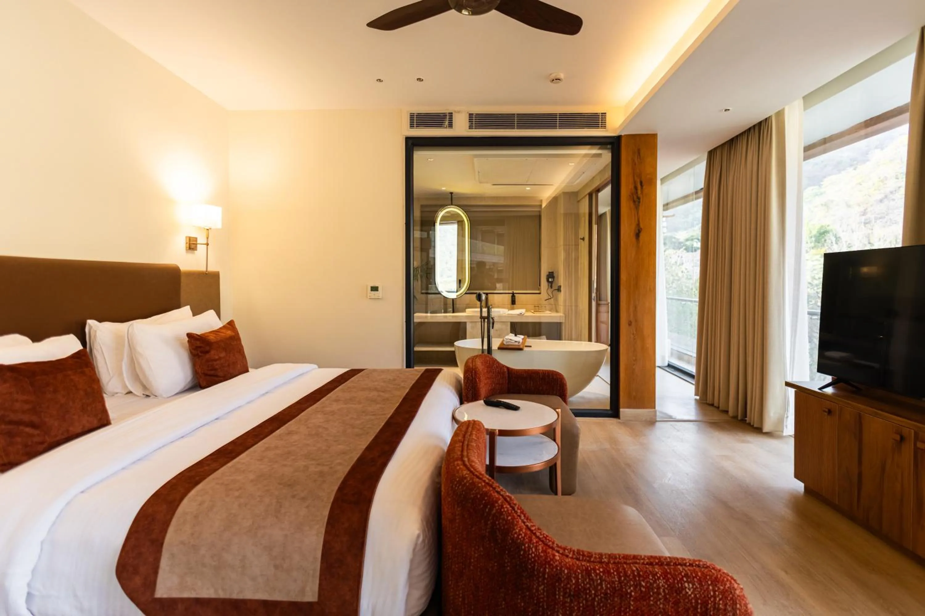 Communal lounge/ TV room, Bed in Antalya By Divine Ganga Cottage