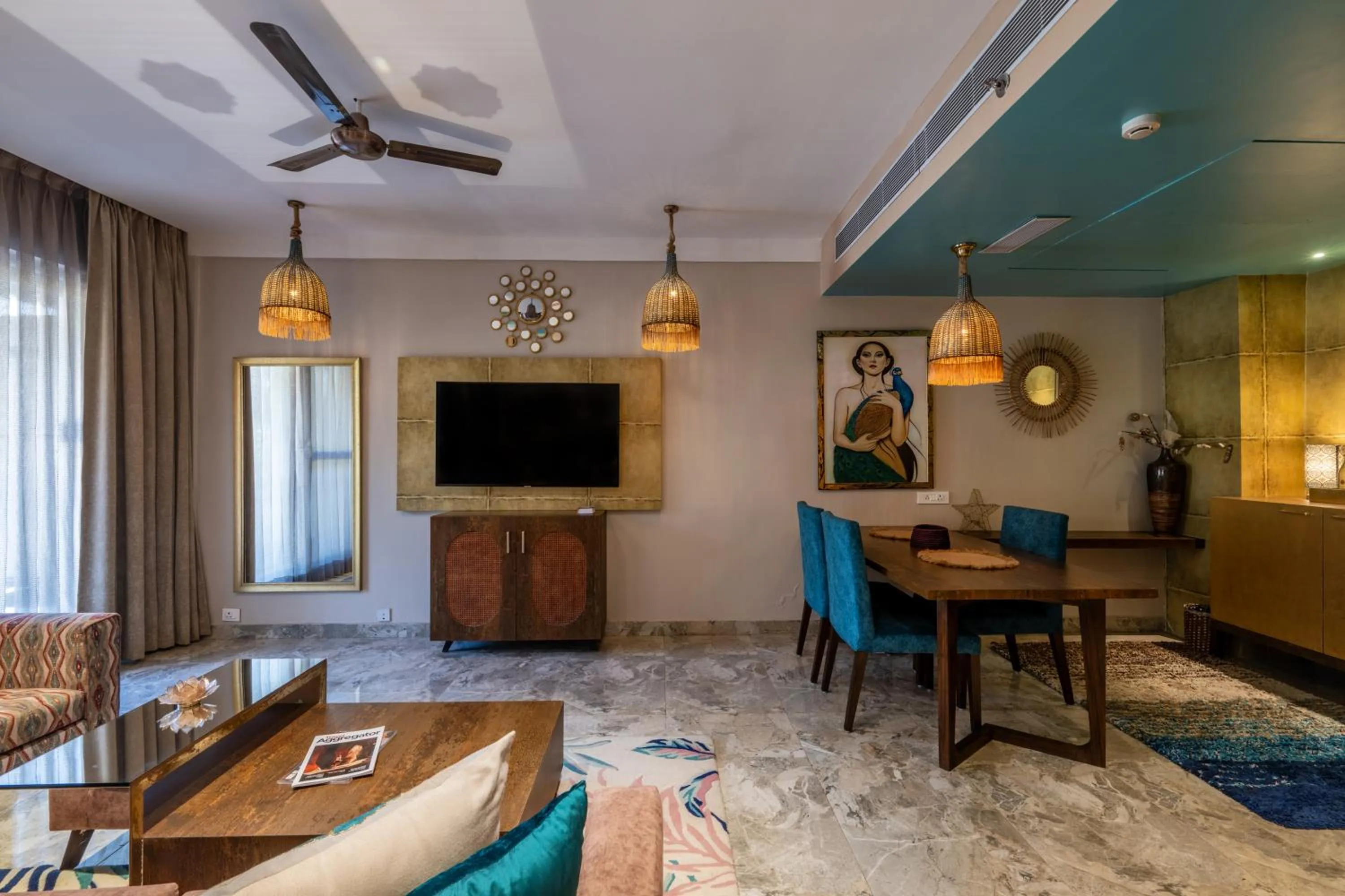 Living room in Antalya By Divine Ganga Cottage