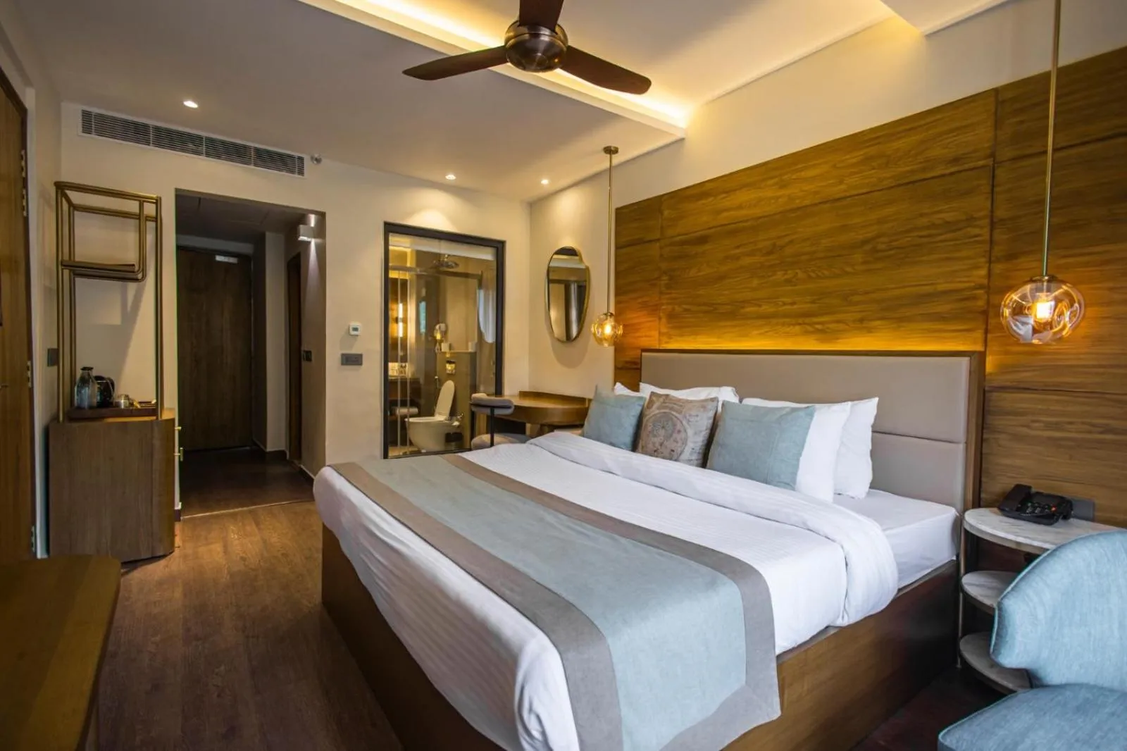 Bedroom, Bed in Antalya By Divine Ganga Cottage