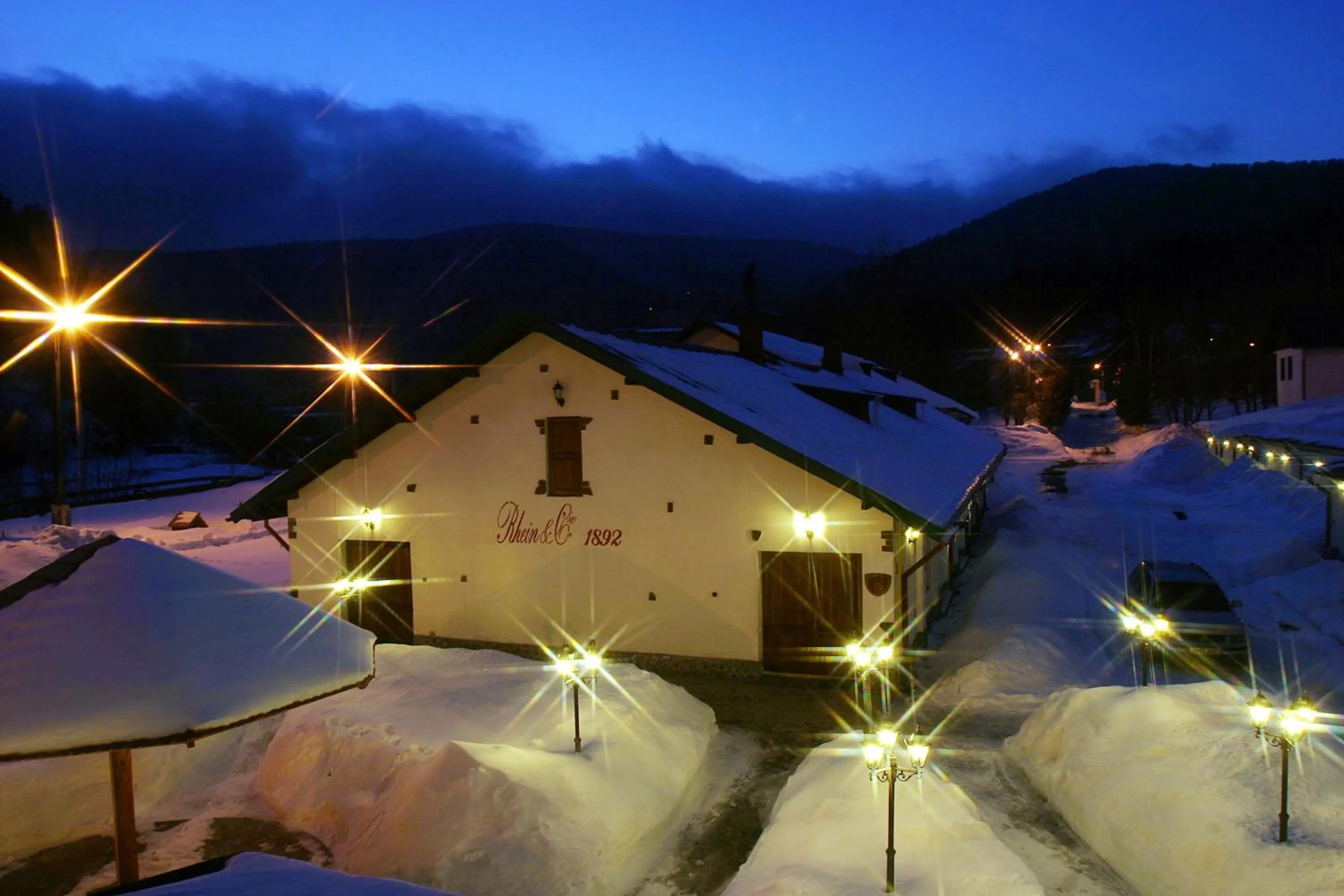 Winter in Pensiunea Rhein