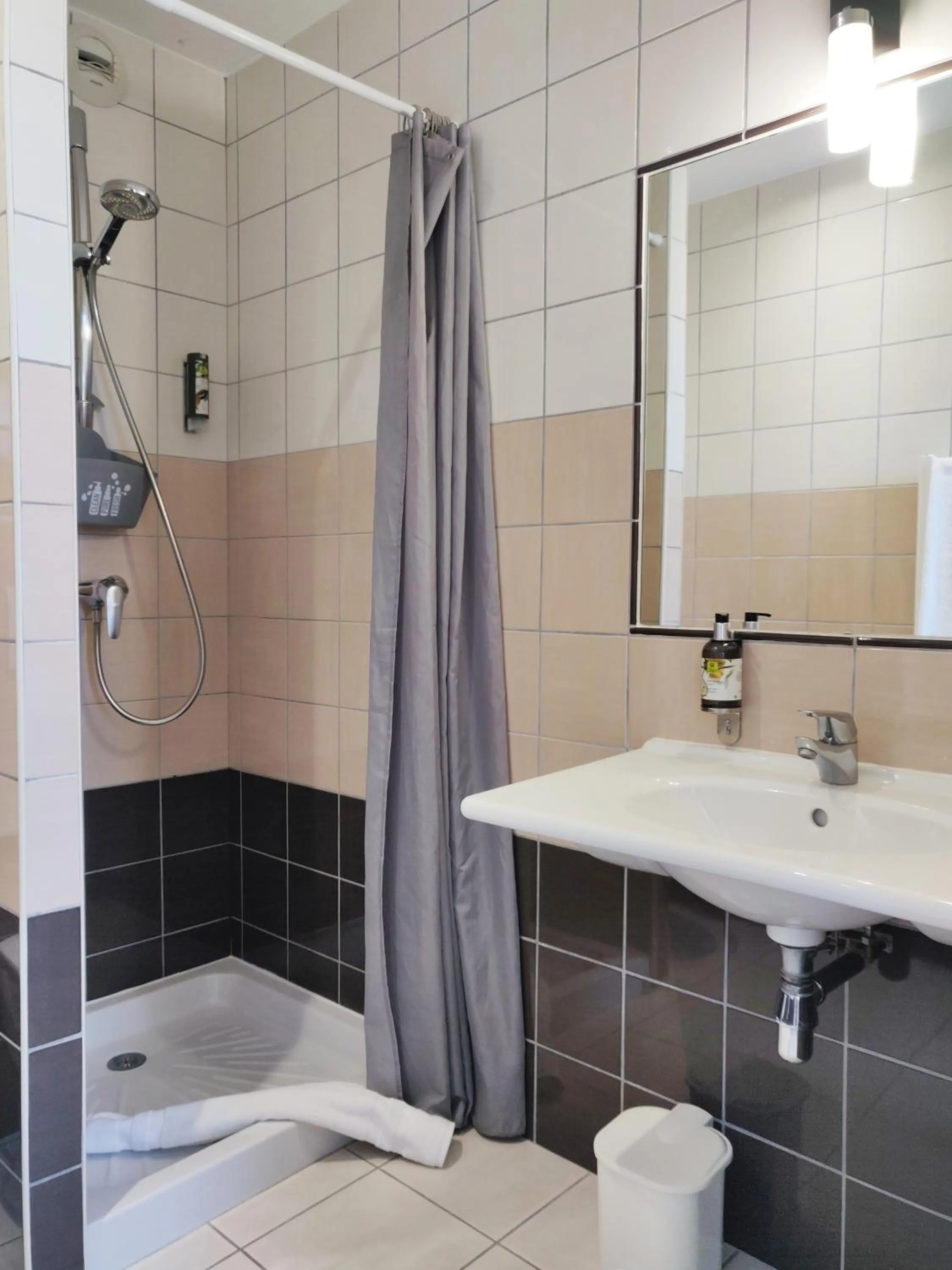 Bathroom in Logis Hotel Le Richelieu - Royan Atlantique