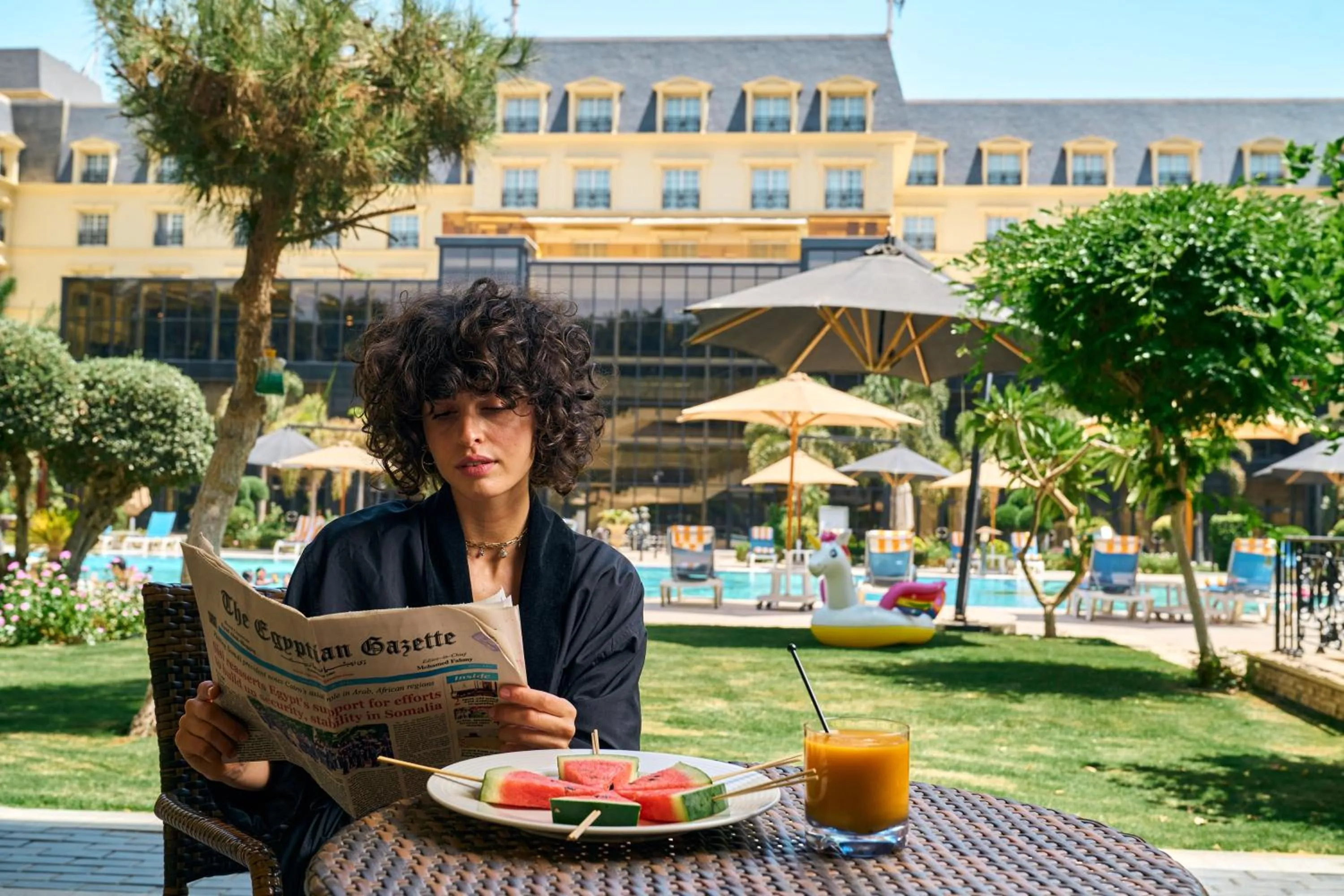 Garden in Renaissance Cairo Mirage City Hotel