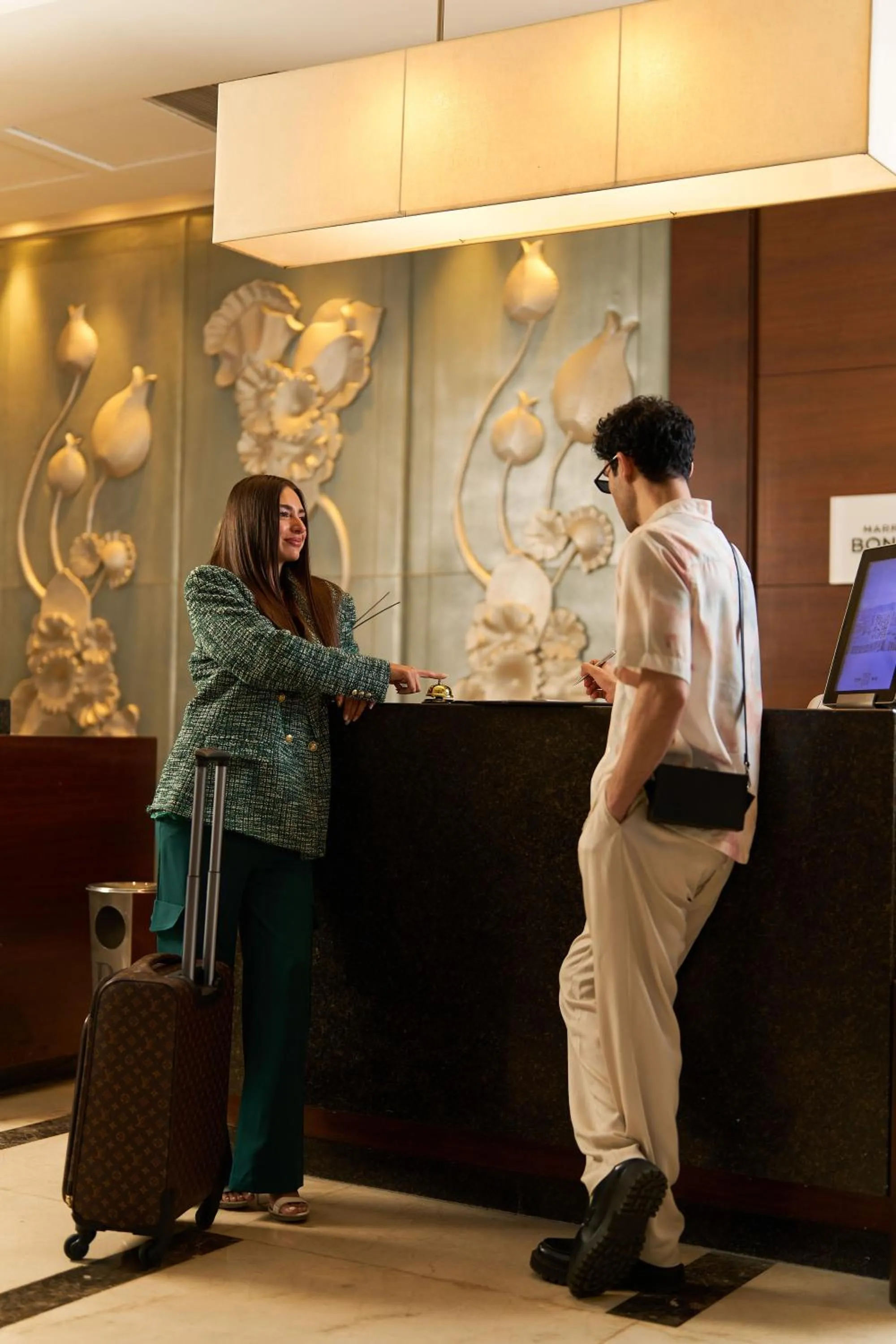 Lobby or reception in Renaissance Cairo Mirage City Hotel