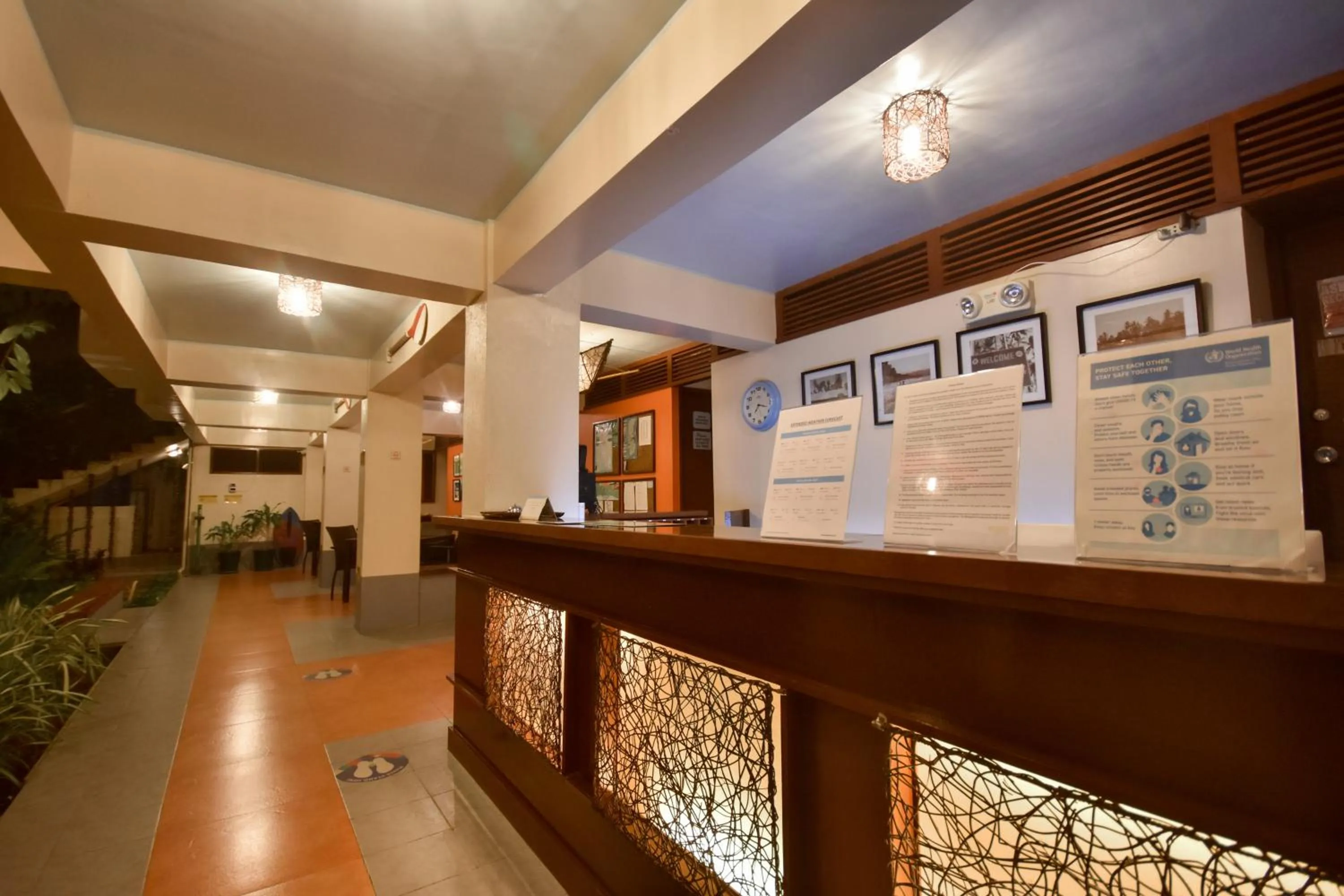 Lobby or reception in Agos Boracay Rooms + Beds