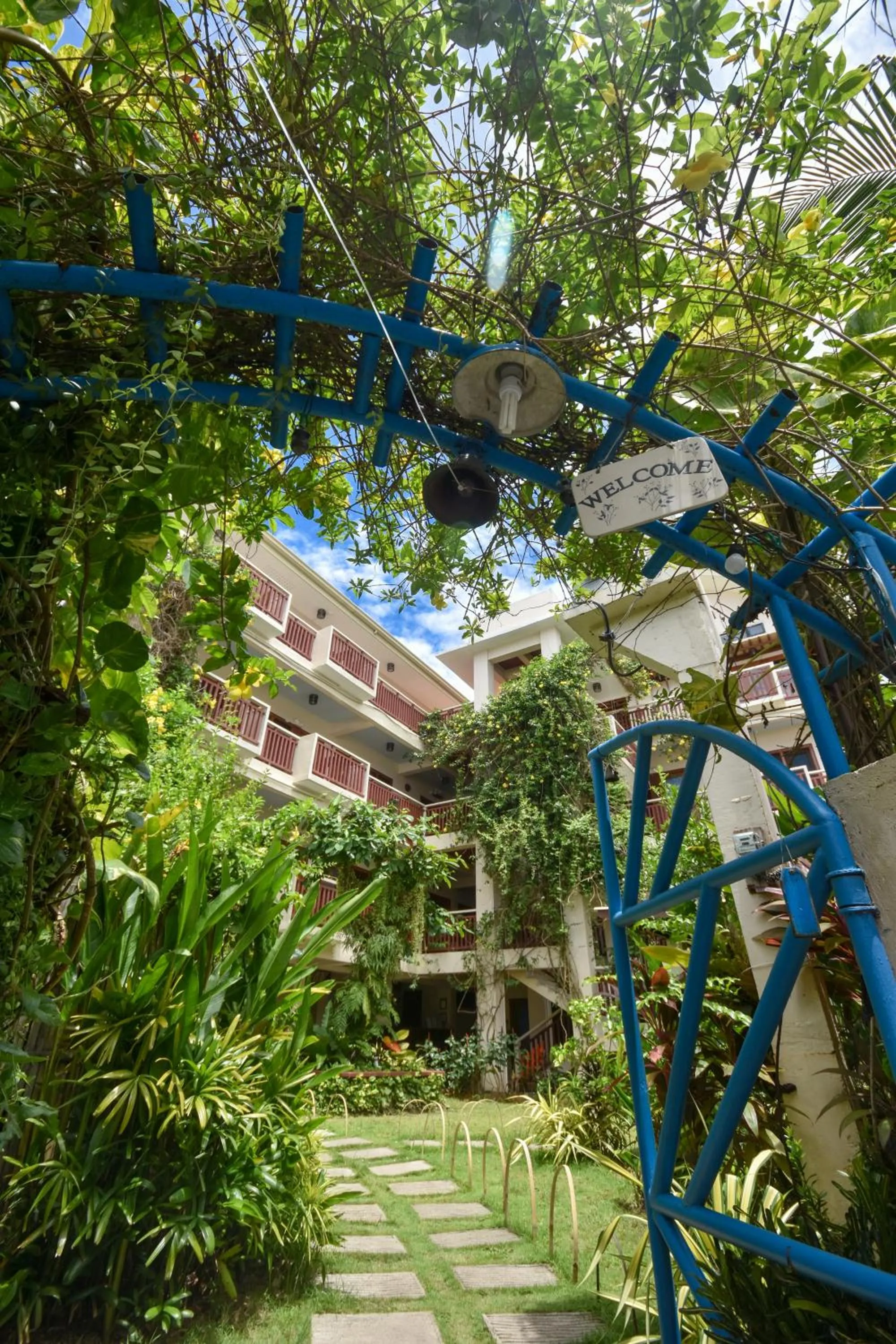 Bird's eye view in Agos Boracay Rooms + Beds