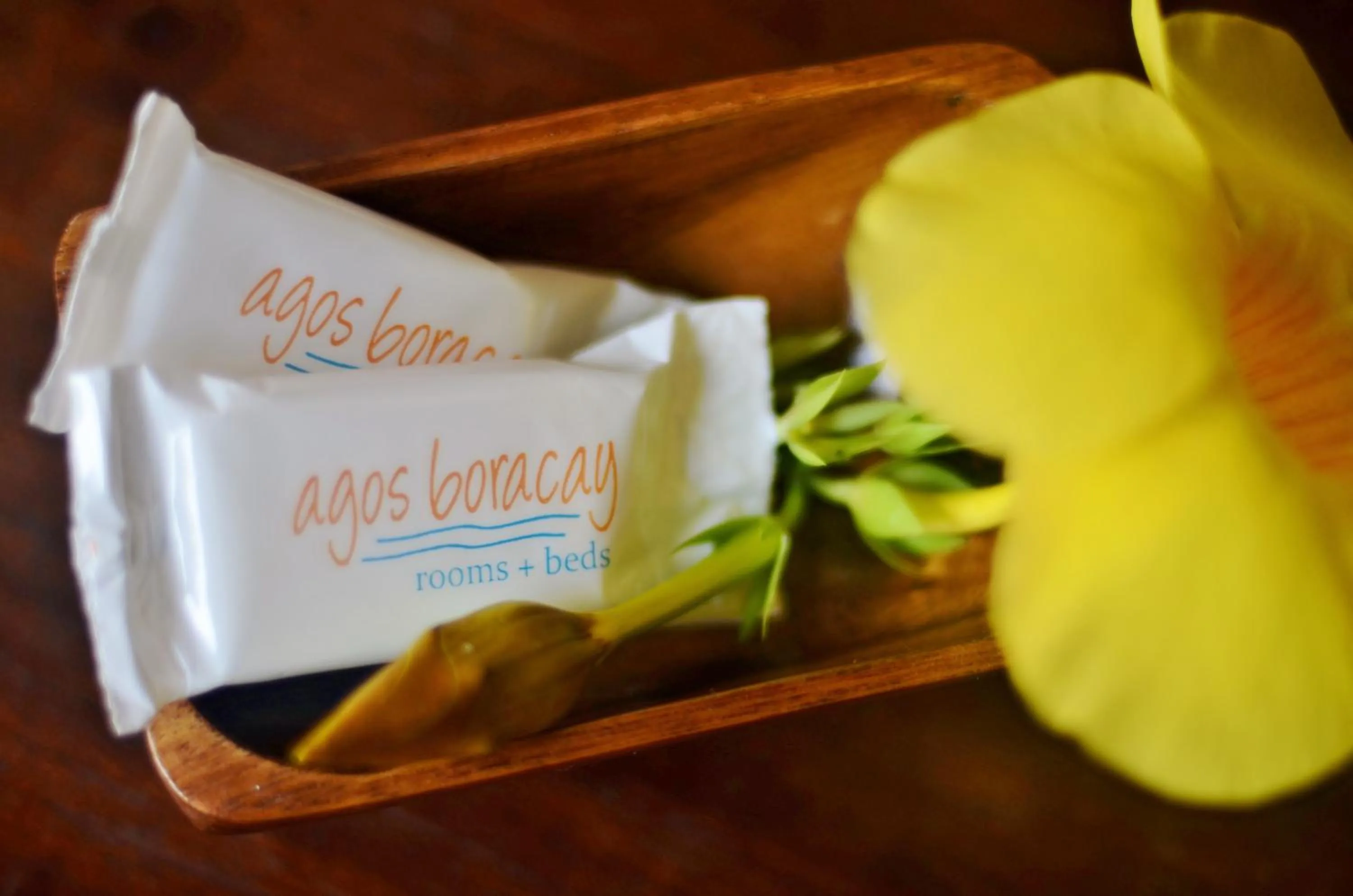 Decorative detail in Agos Boracay Rooms + Beds