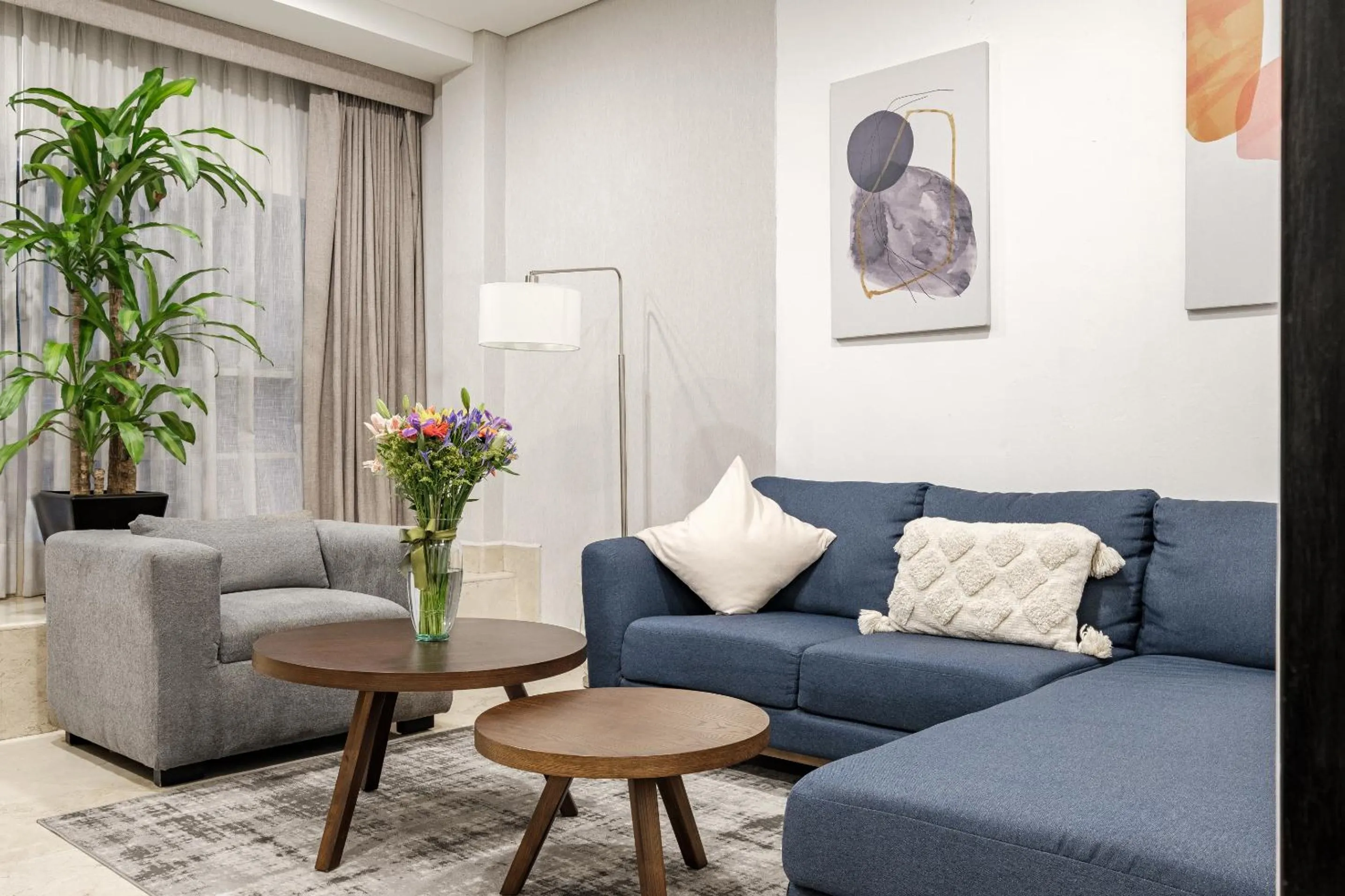 Living room in Nido Parque Lincoln