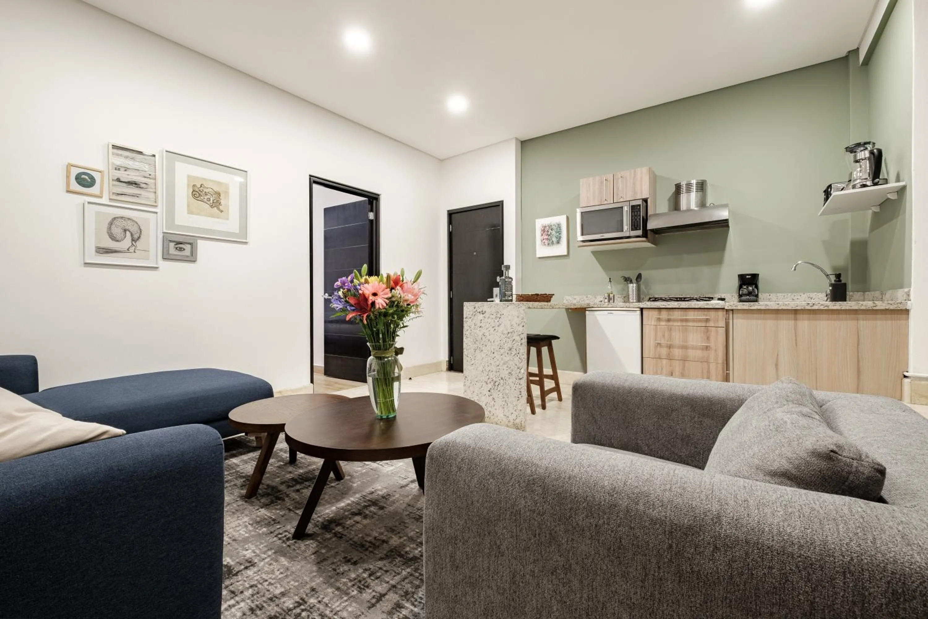 Living room in Nido Parque Lincoln