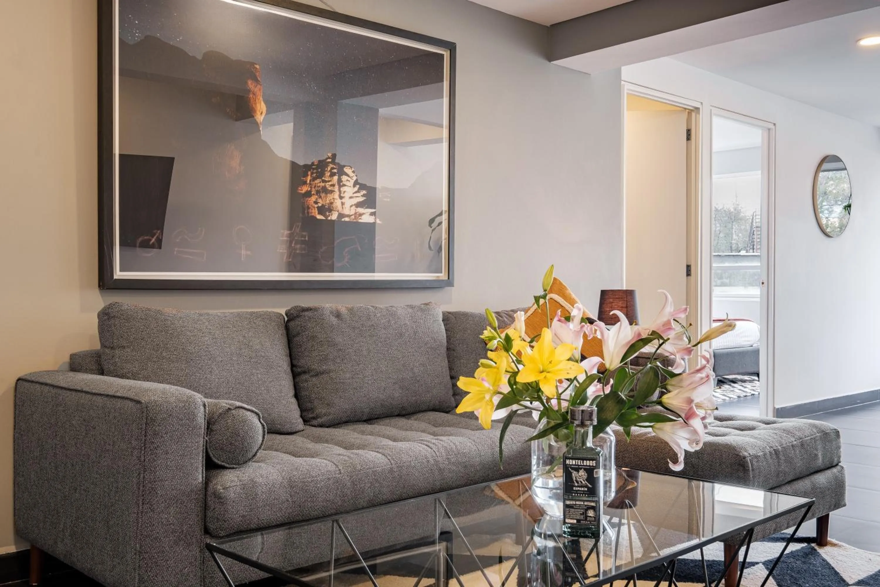 Living room in Nido Parque Lincoln