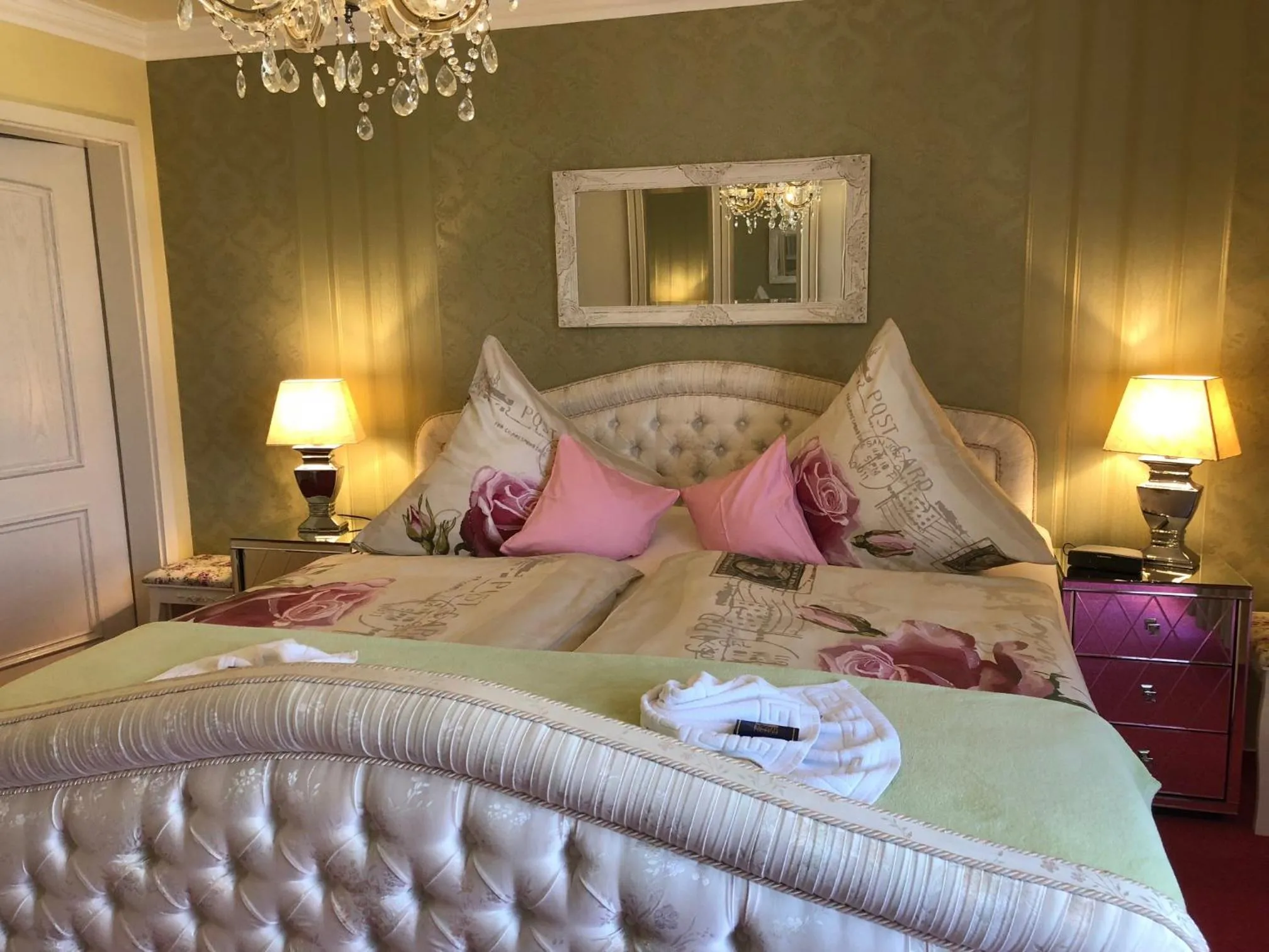 Bedroom, Bed in Ferienhaus Nehring