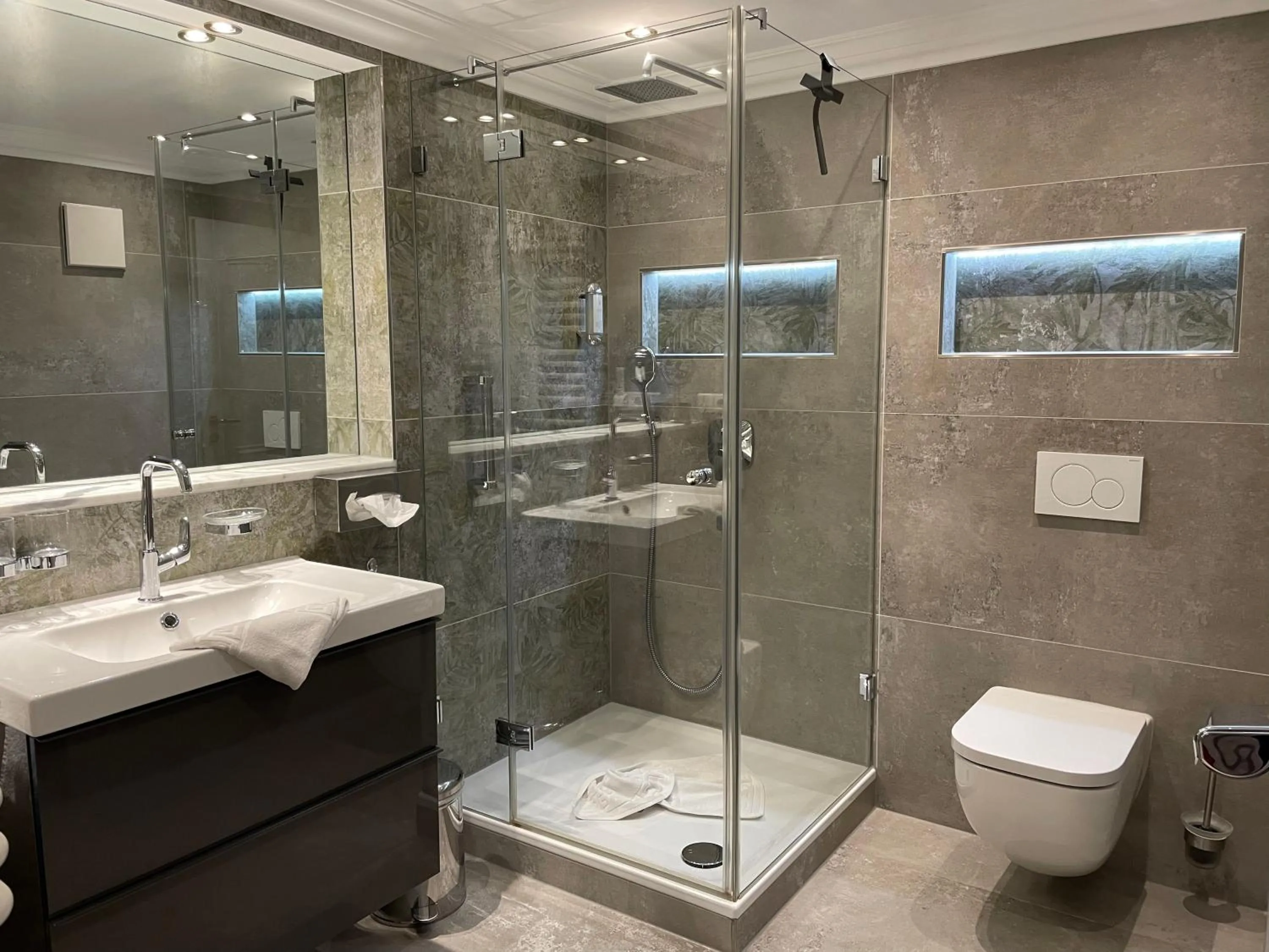 Bathroom in Ferienhaus Nehring
