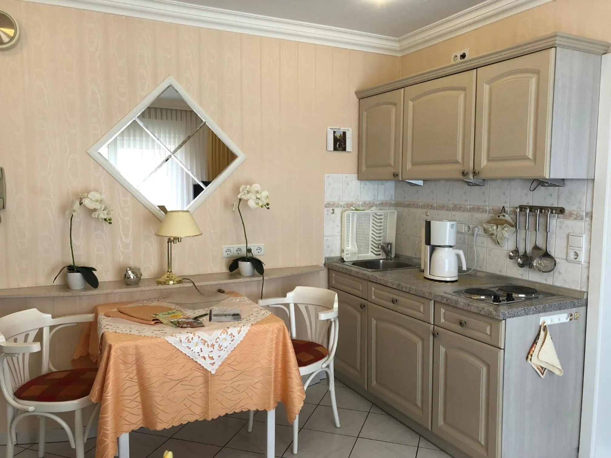 Kitchen or kitchenette in Ferienhaus Nehring