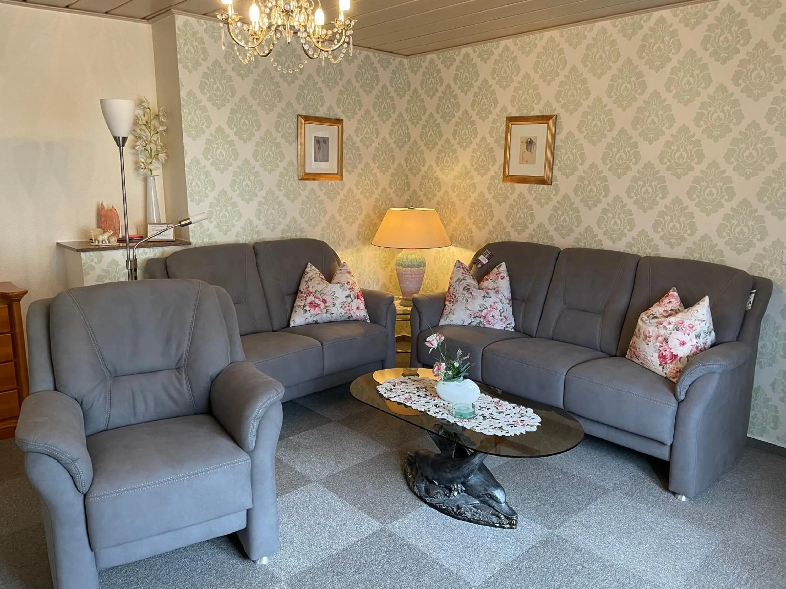 Living room in Ferienhaus Nehring