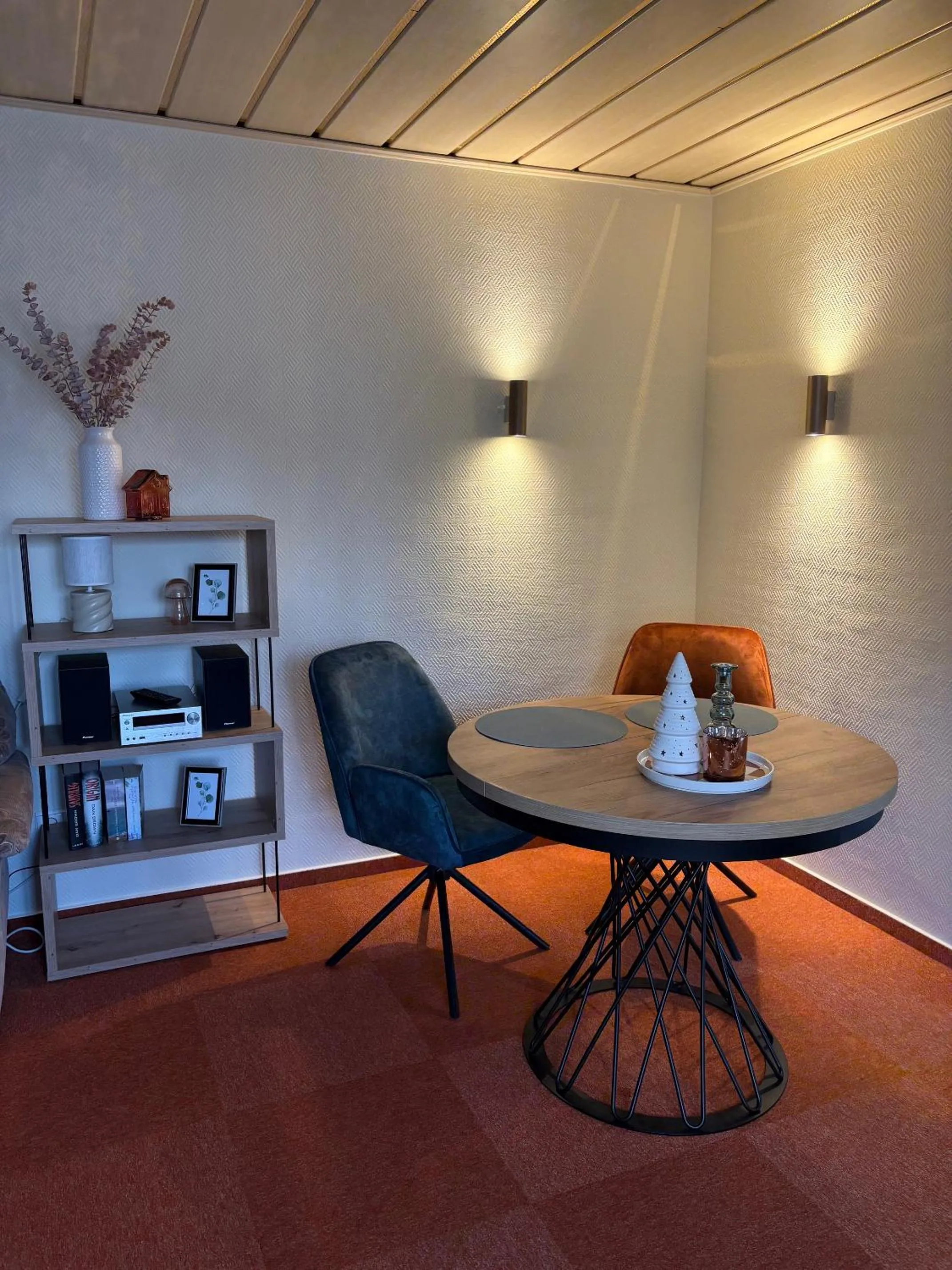 Dining area in Ferienhaus Nehring