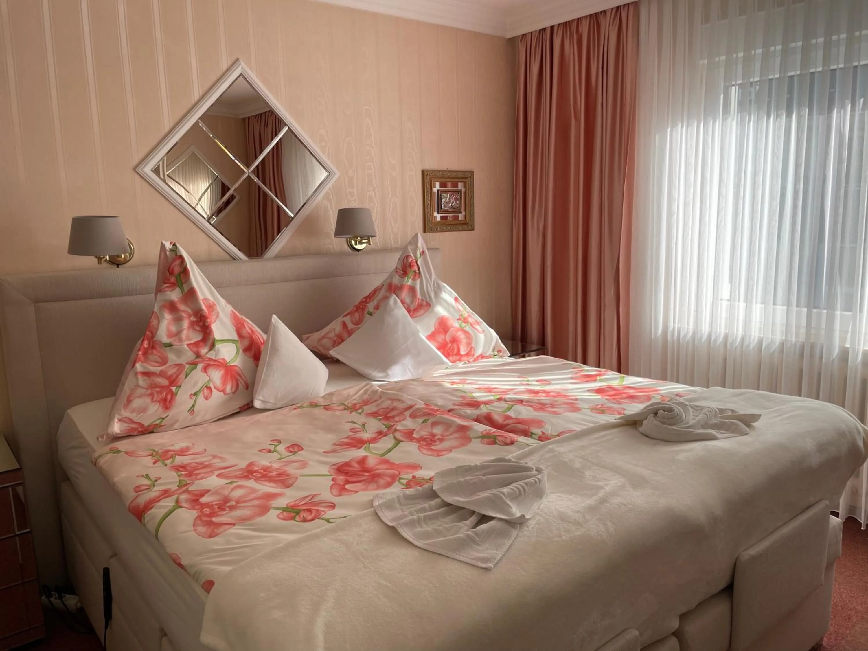 Bedroom, Bed in Ferienhaus Nehring