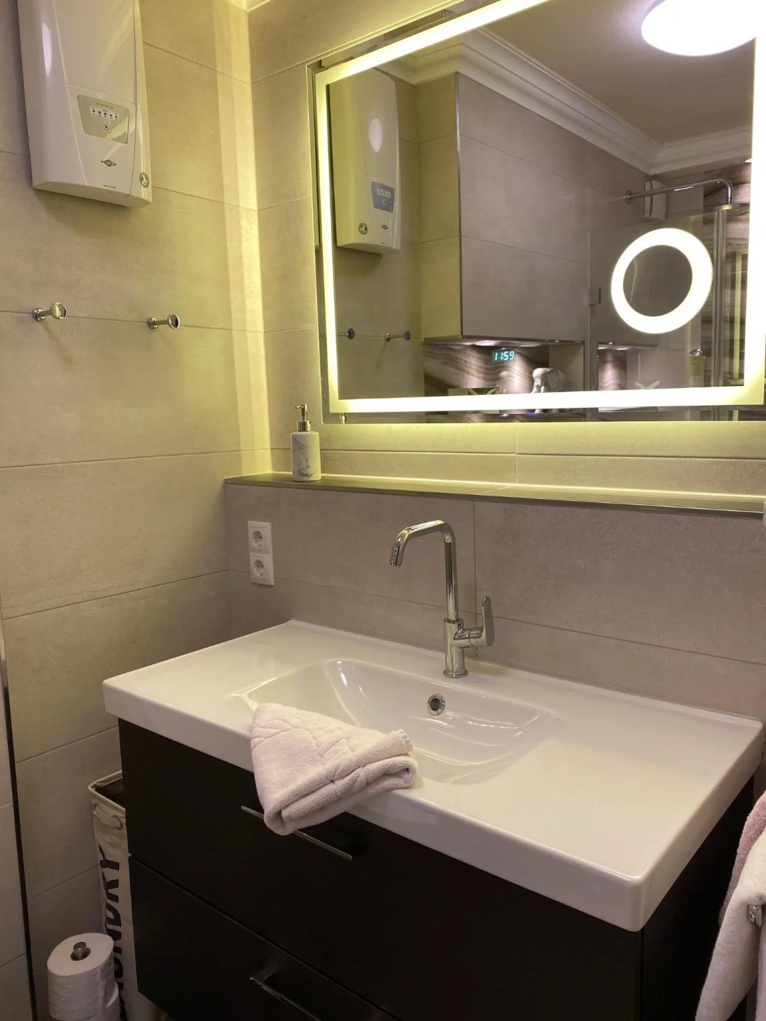 Bathroom in Ferienhaus Nehring