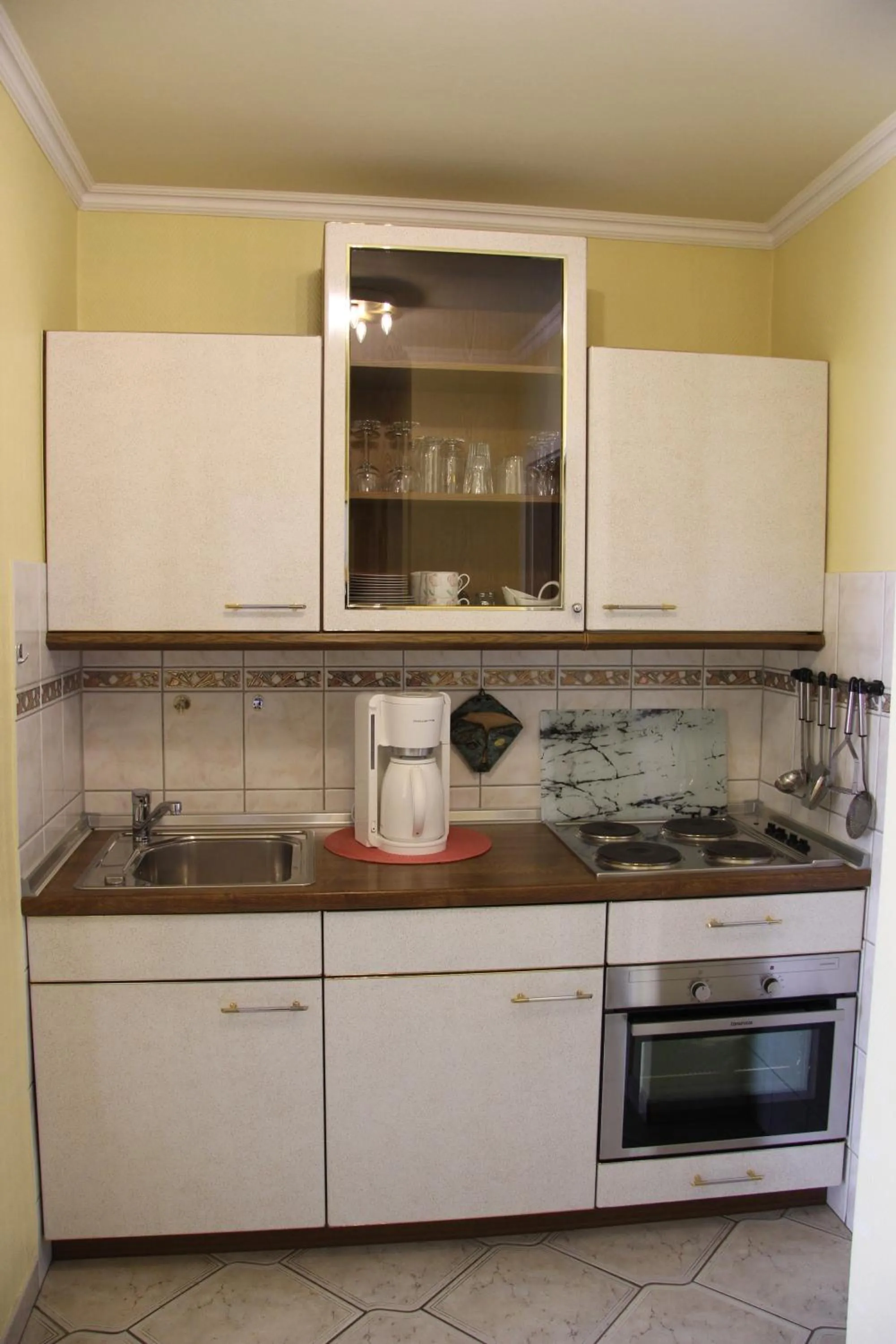 Kitchen or kitchenette in Ferienhaus Nehring