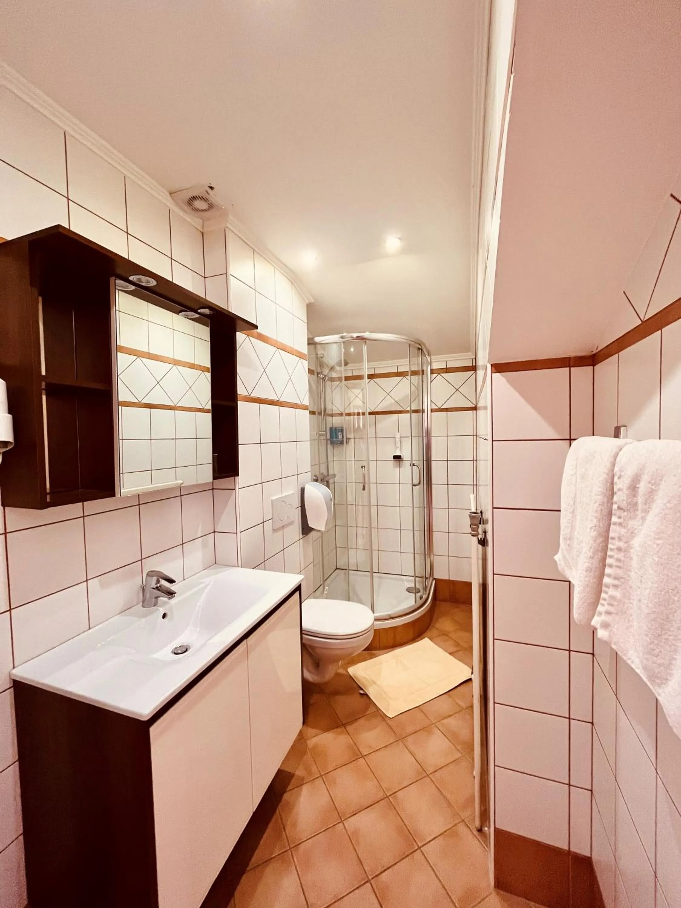 Shower in Gasthof Großschedl zum Kramerwirt