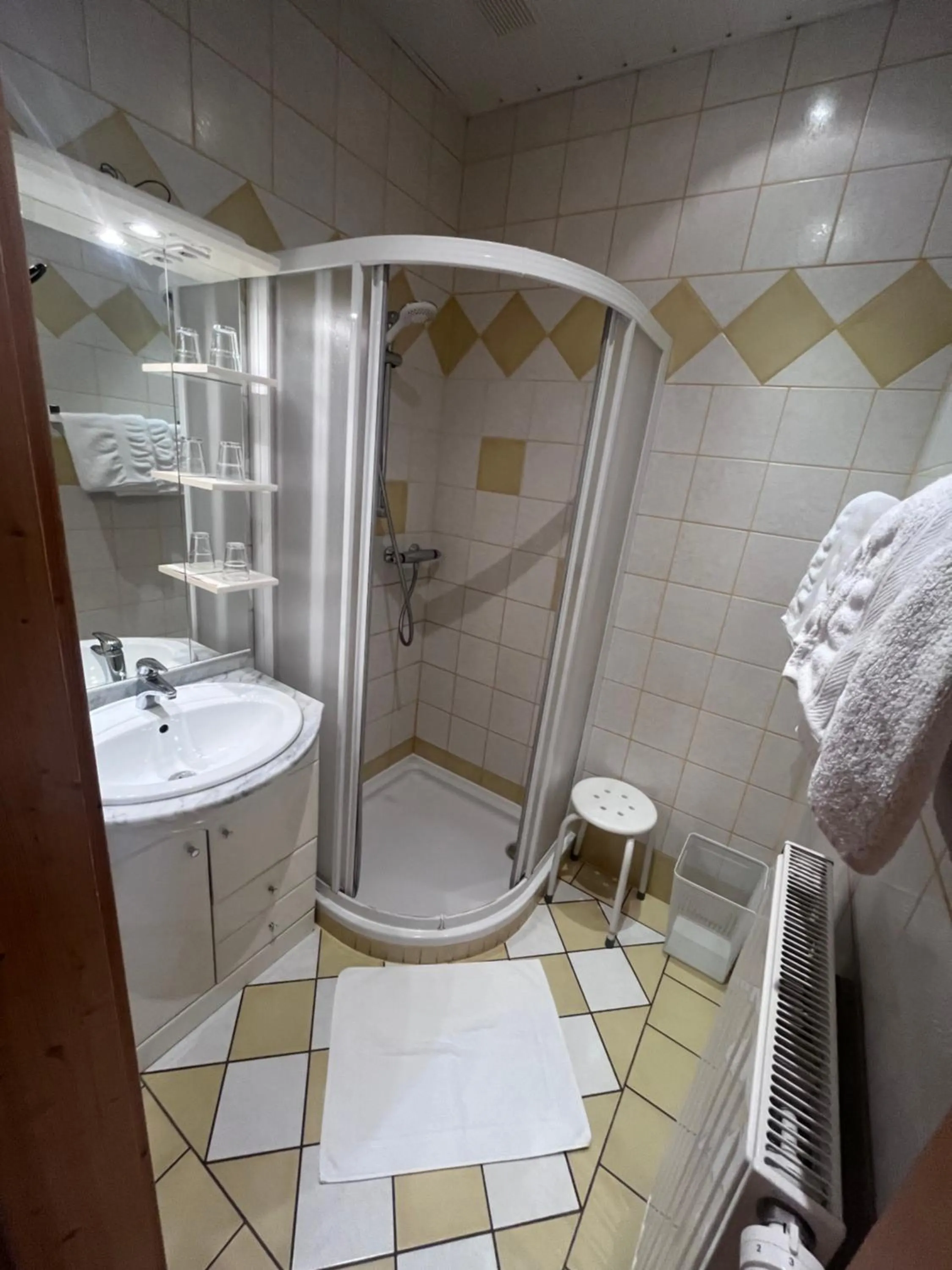 Shower in Gasthof Großschedl zum Kramerwirt