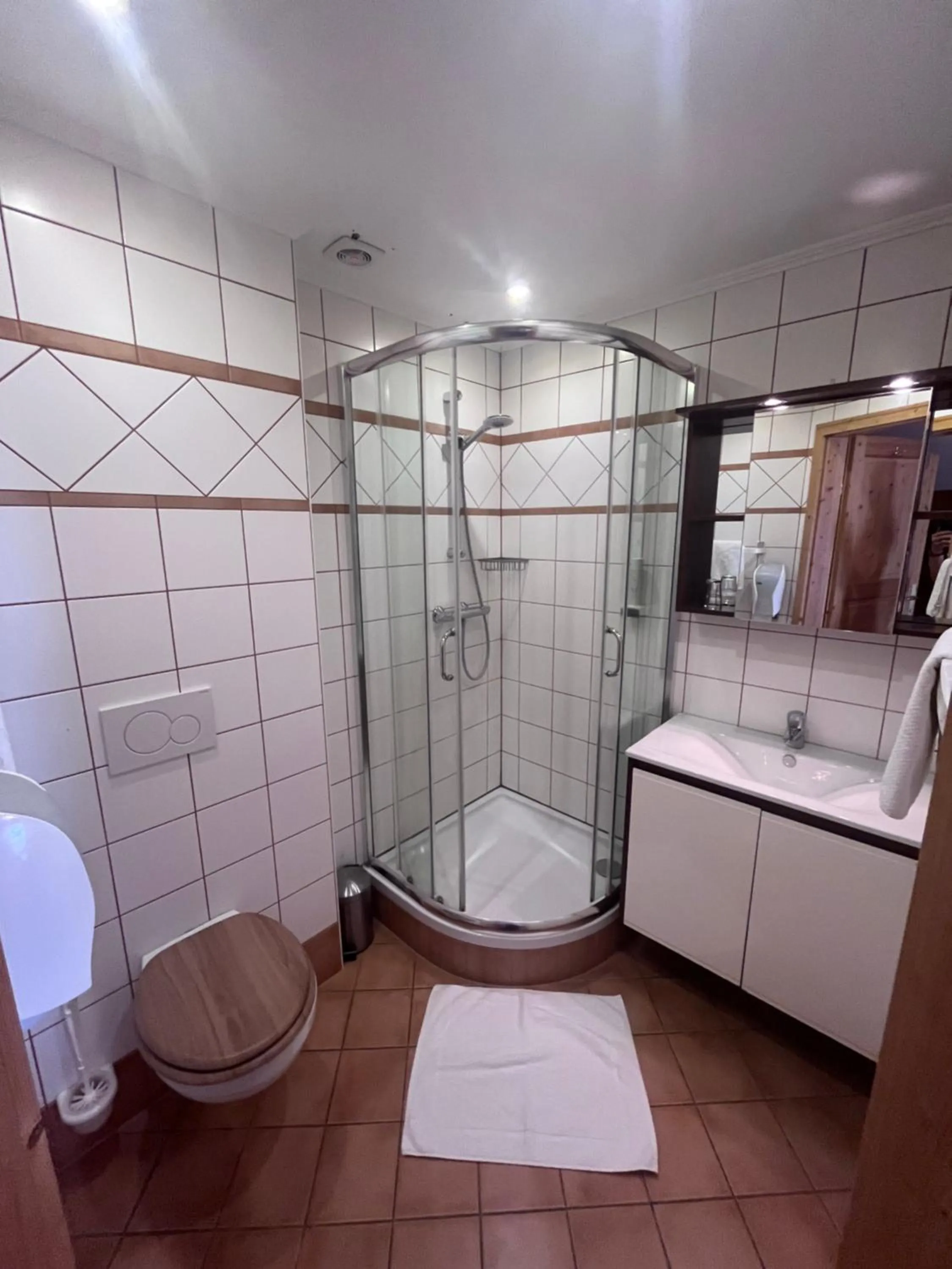 Toilet in Gasthof Großschedl zum Kramerwirt